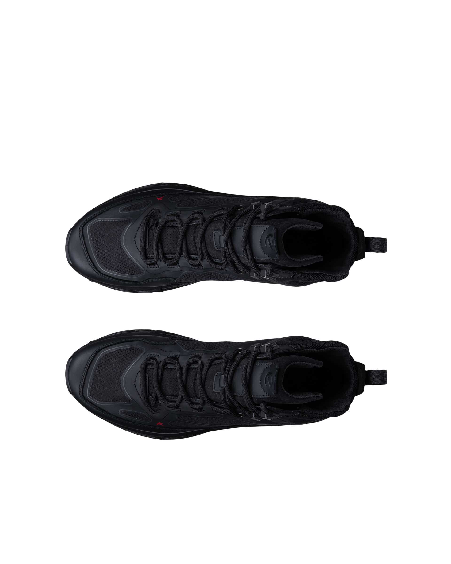 ECCO RECEPTOR XP WOMEN ウィメンズ レザーブーツ - ブラック - Top left pair
