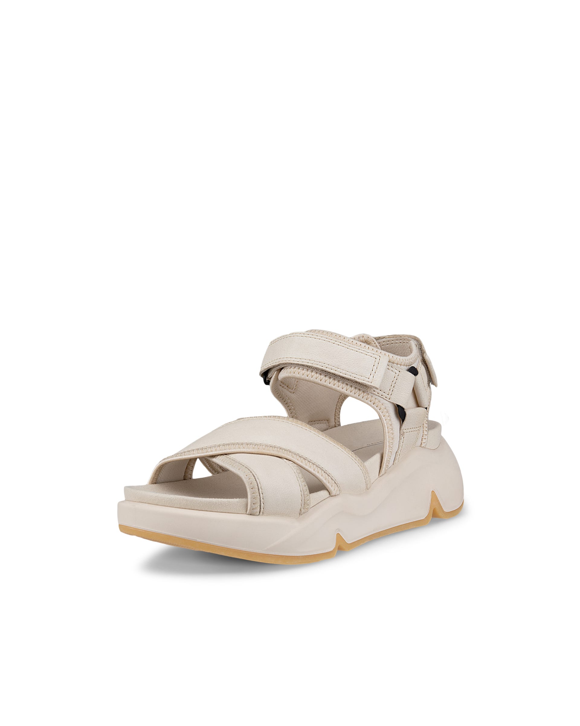 ECCO Chunky Sandal ウィメンズ レザープラットフォームサンダル