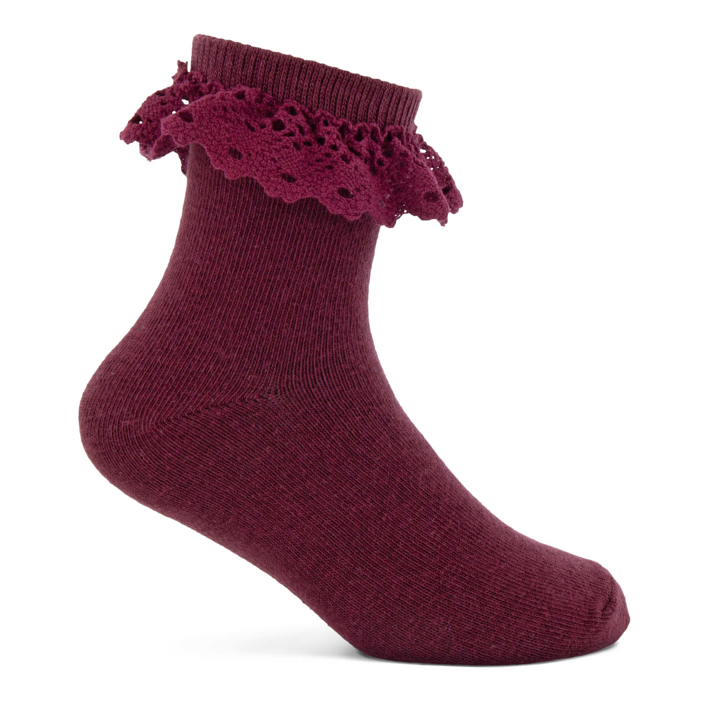 Women's ECCO® Play Lace Mid-Cut Socks (2-Pack) - Multicolour - Detail-1