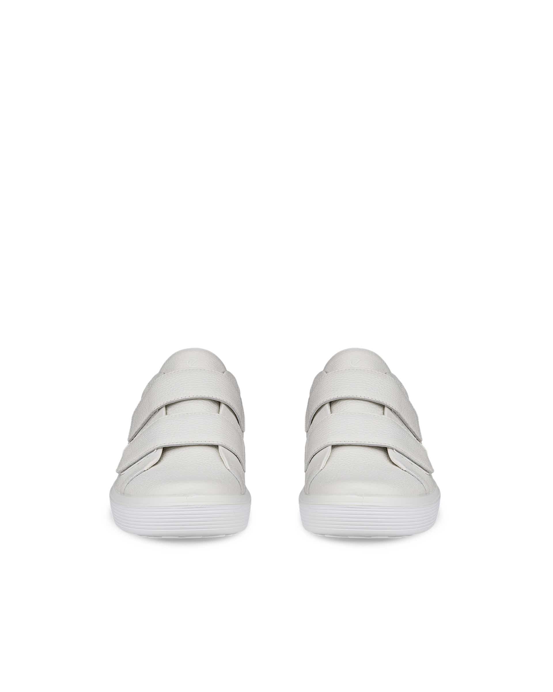 ECCO® Soft 60 Herren Ledersneaker - Weiß - Front pair
