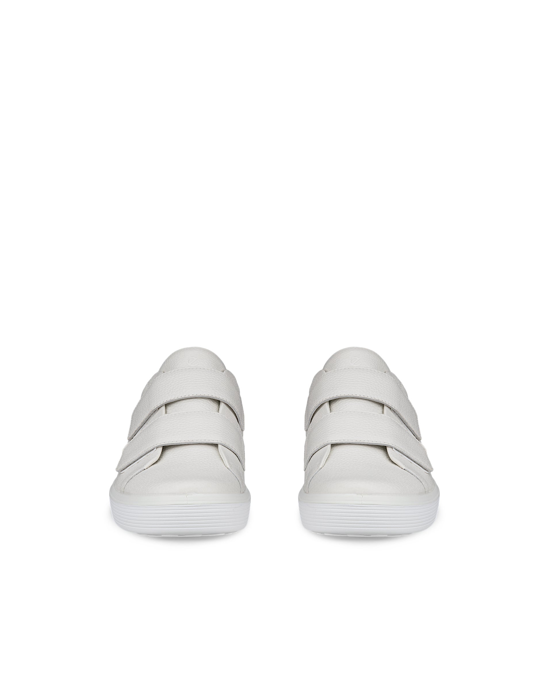 Pánske kožené tenisky ECCO® Soft 60 - Biela - Front pair