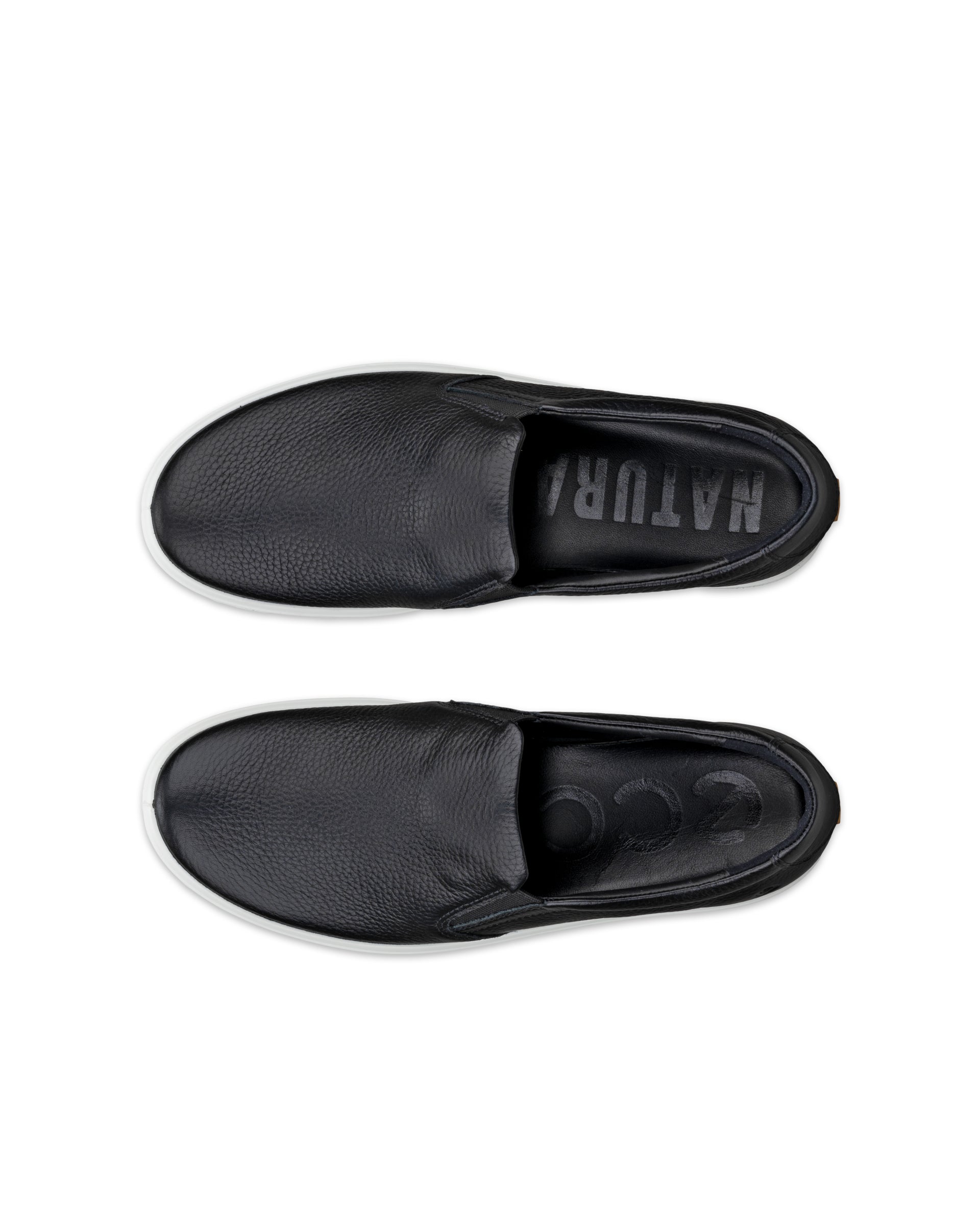 ECCO SOFT 60 WOMEN'S SLIP-ON - Black - Top left pair