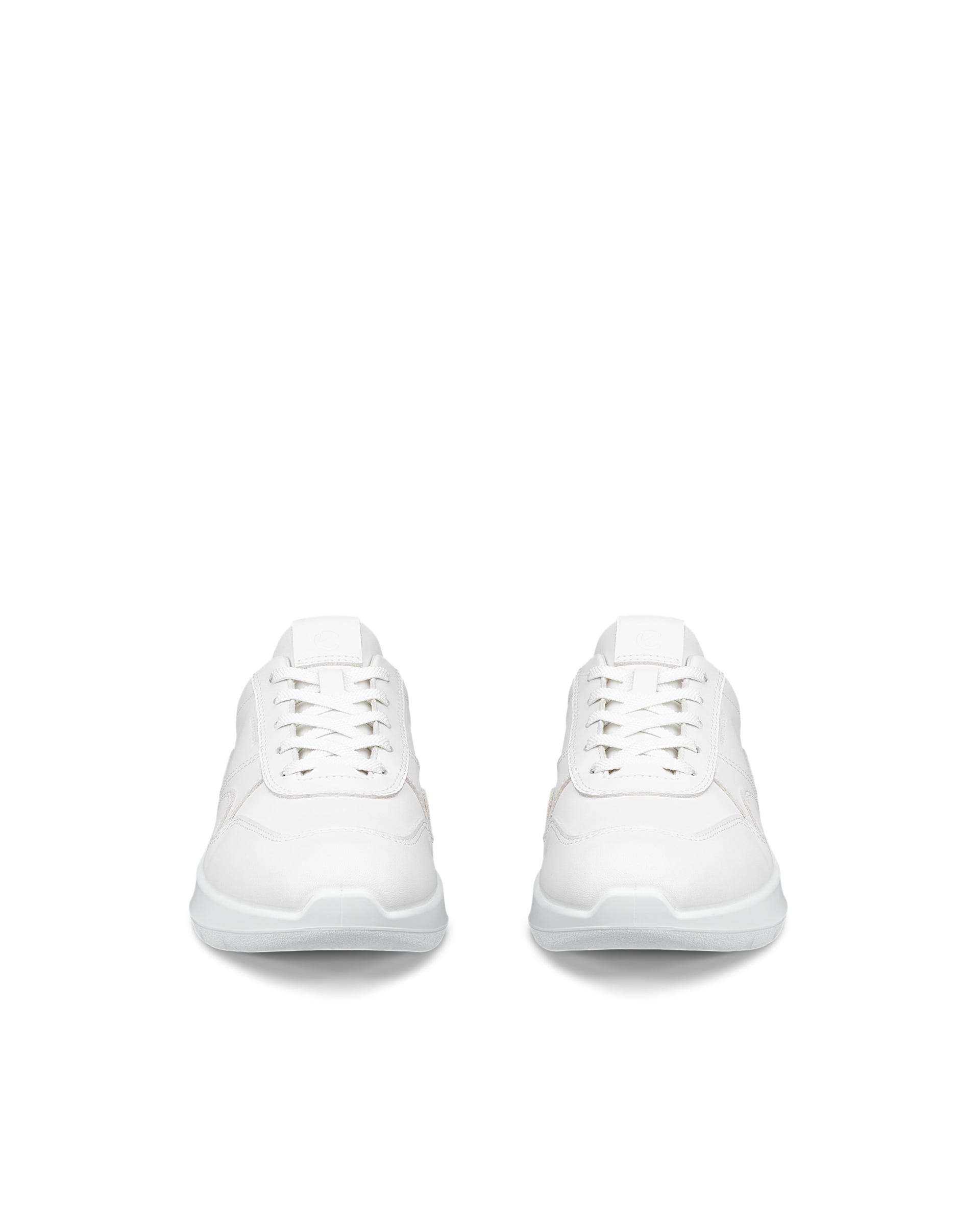 ECCO® VALERIE sneakers i læder til damer - Hvid - Front pair