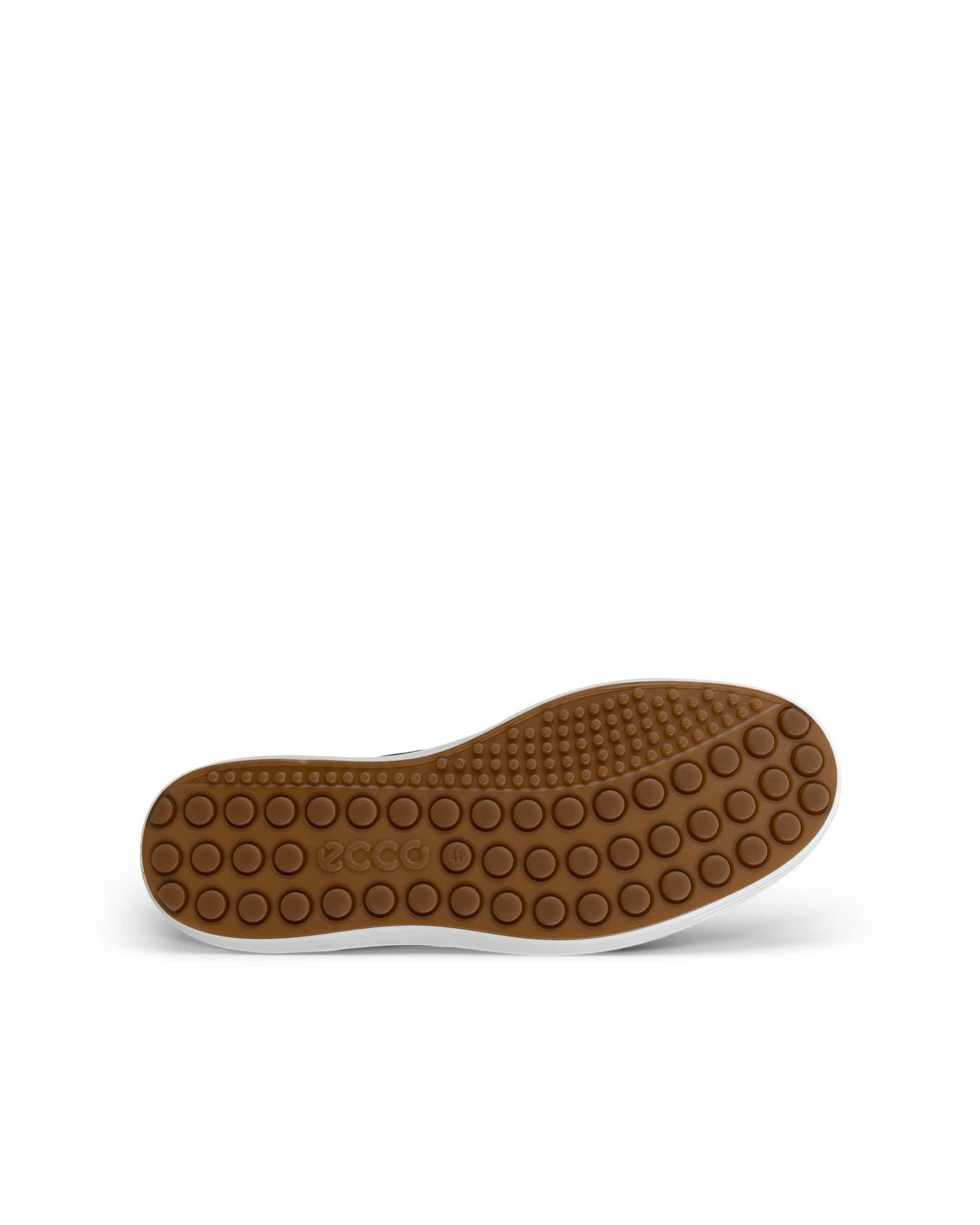 Pánské nubukové tenisky ECCO® Soft 7 - Hnědá - Sole