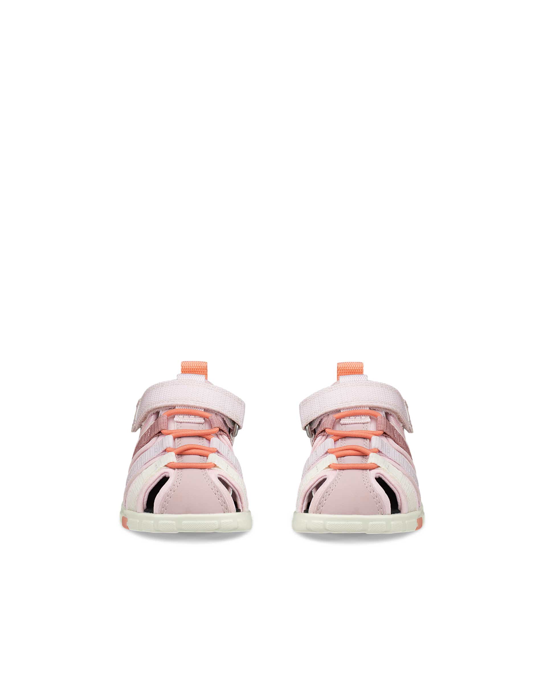 Dziecięce sandały rybackie ECCO® MINI STRIDE SANDAL - Różowy - Front pair