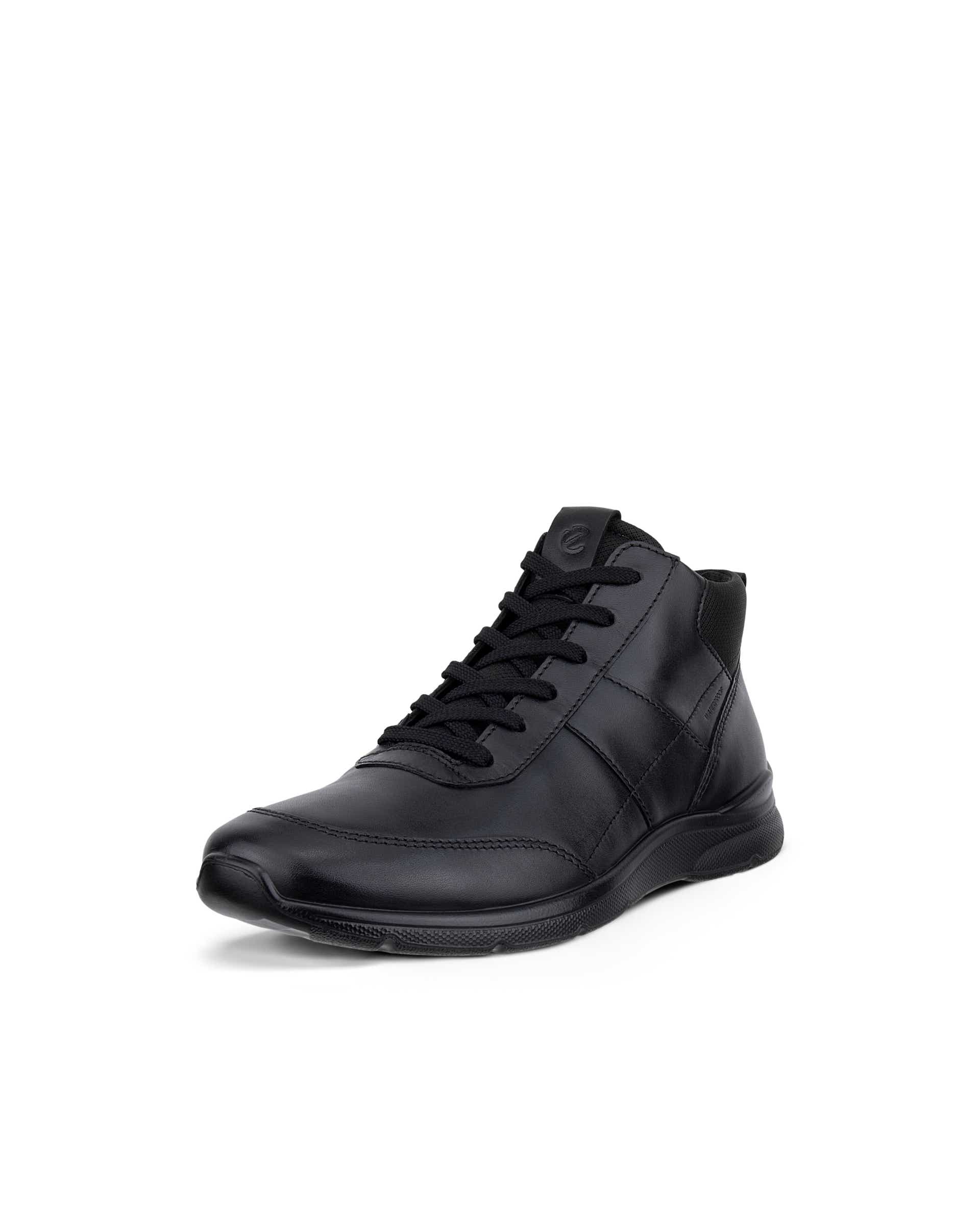 ECCO® IRVING heren leren enkellaars - Zwart - Main