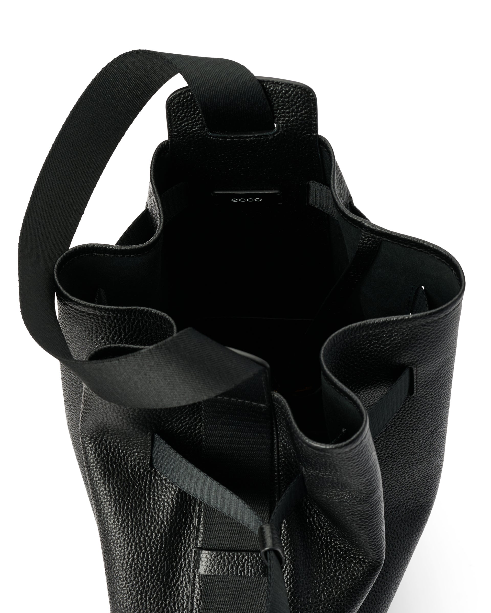 ECCO® Sail Hobo-väska i skinn - Svart - Inside