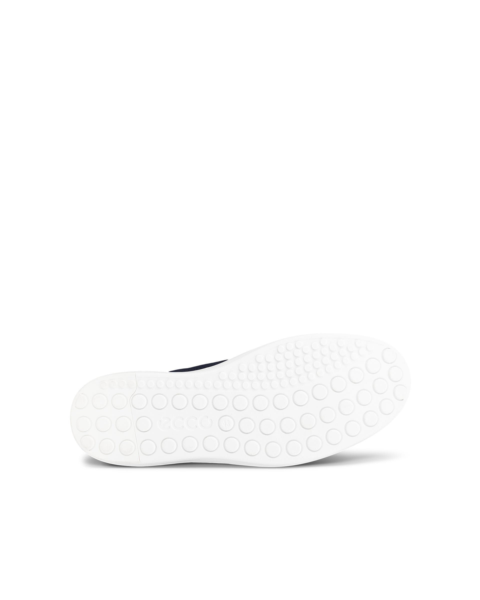 ECCO® Soft 60 baskets en cuir pour homme - Bleu - Sole