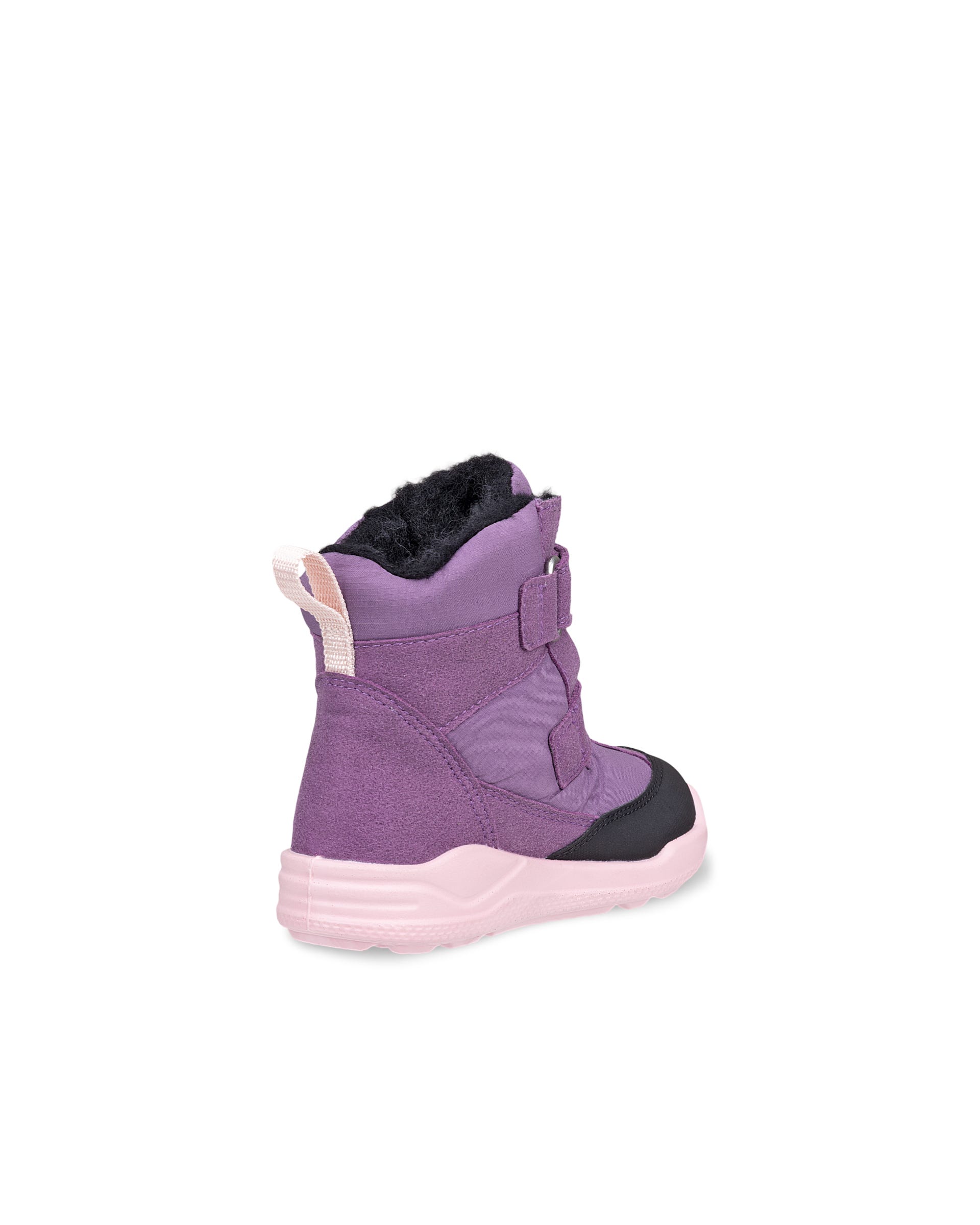 ECCO® URBAN MINI gyerek vízálló textil téli csizma - Rózsaszín - Outside