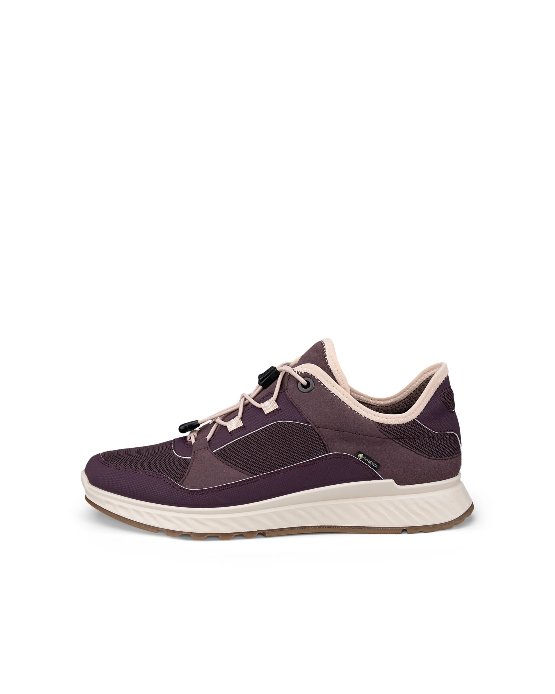 Women's ECCO® EXOSTRIDE Gore-Tex Outdoor Trainer - Purple - Outside