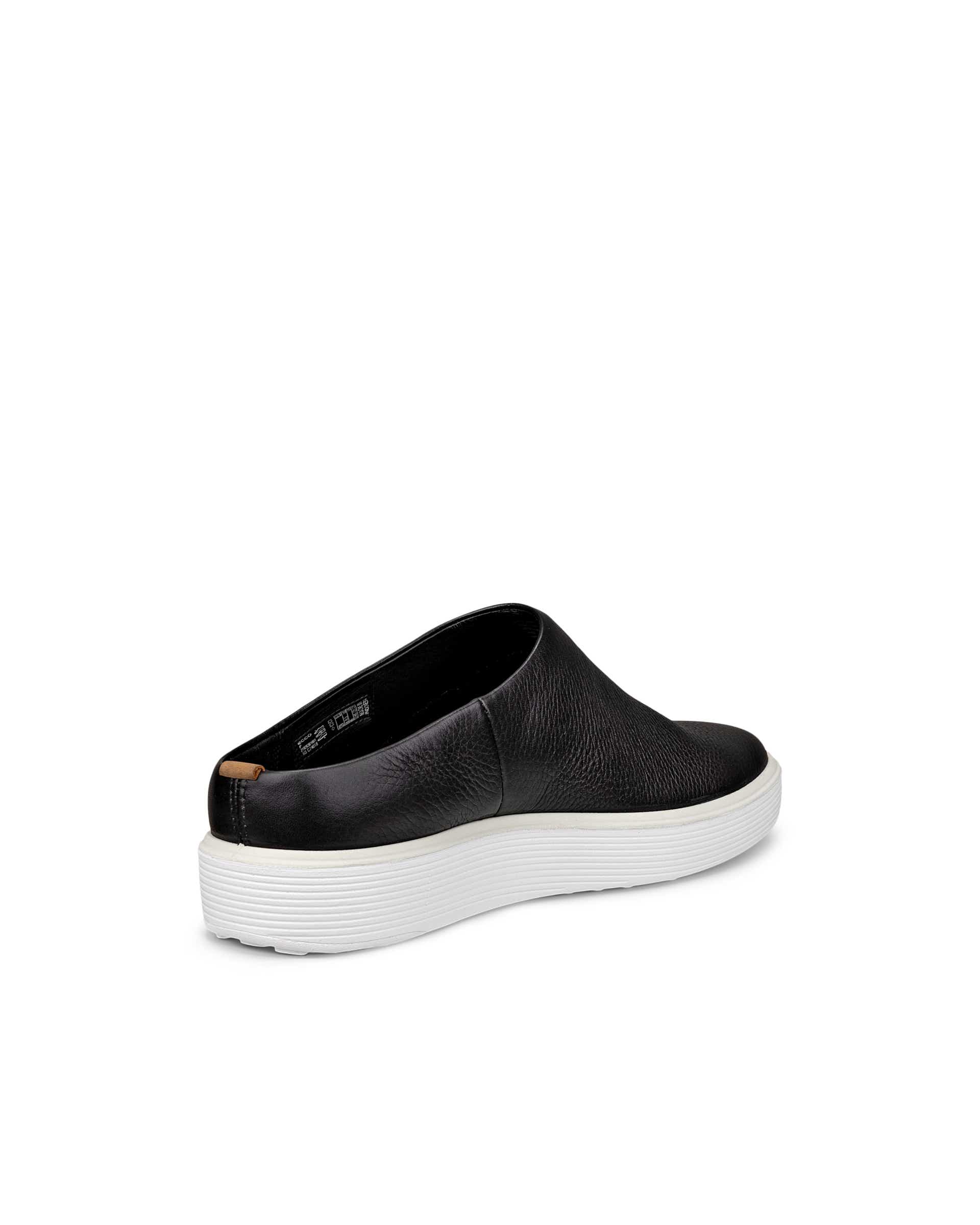 Dámské kožené tenisky ECCO® Soft 60 - Černá - Back