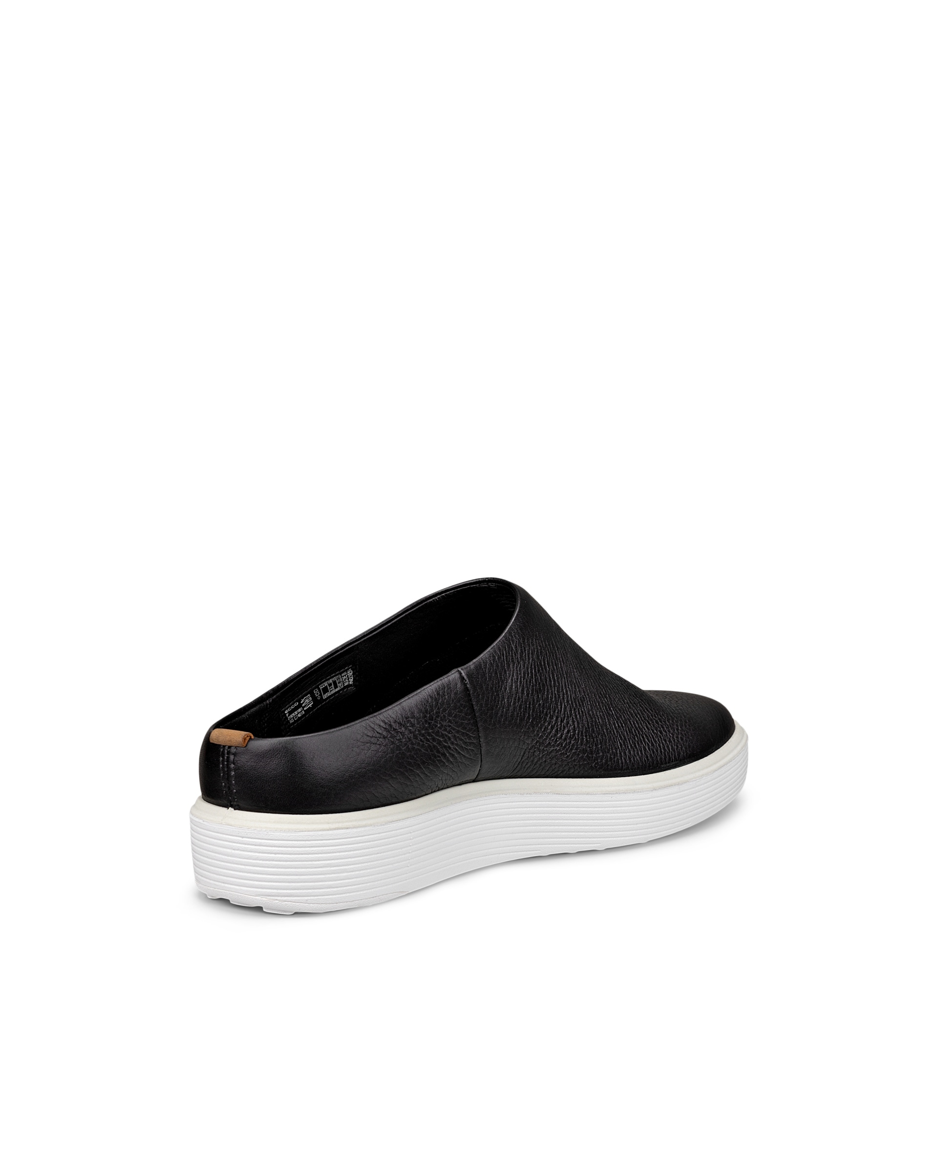 Dámské kožené tenisky ECCO® Soft 60 - Černá - Back