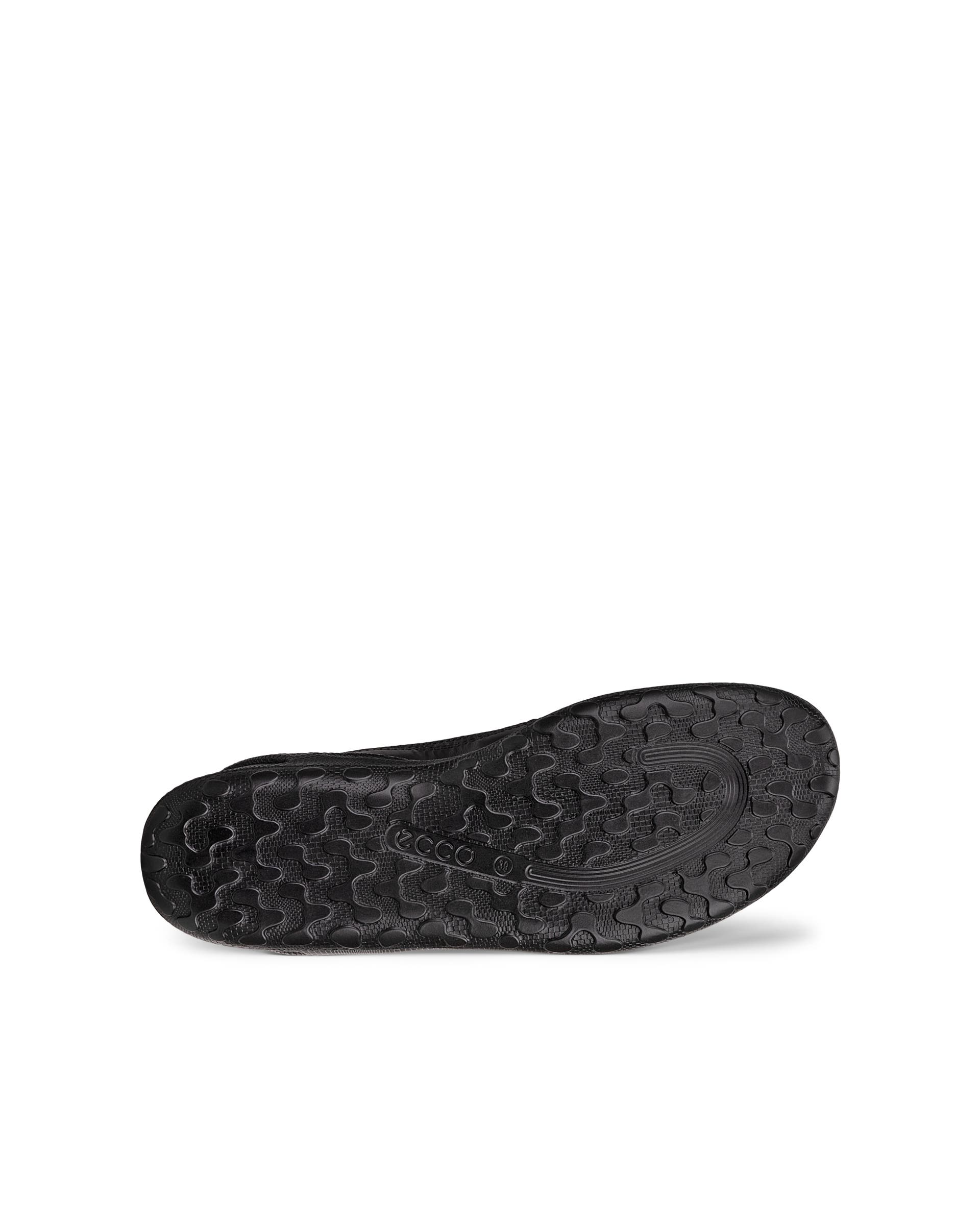 Women's ECCO® Biom Lite Textile Ballerina - Black - Sole