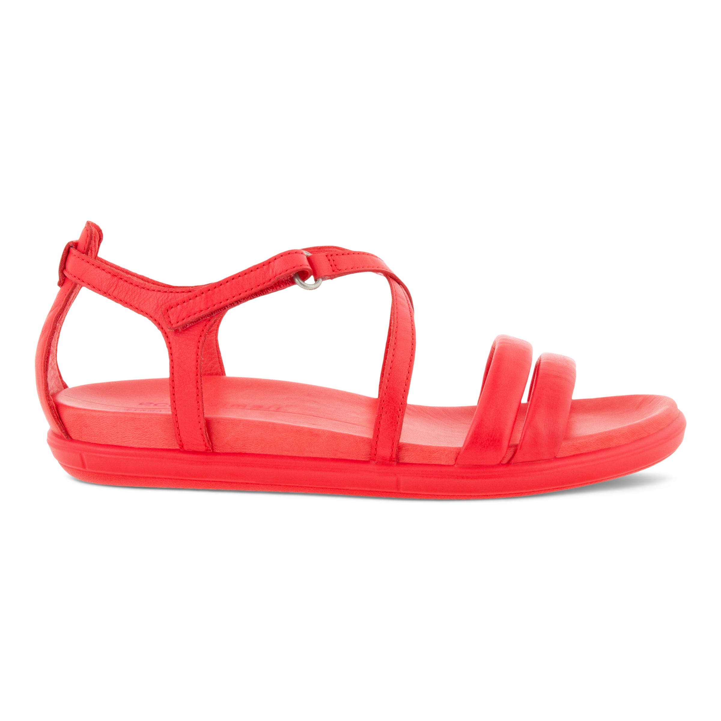 ECCO Women's Simpil Sandals - Red - Outside