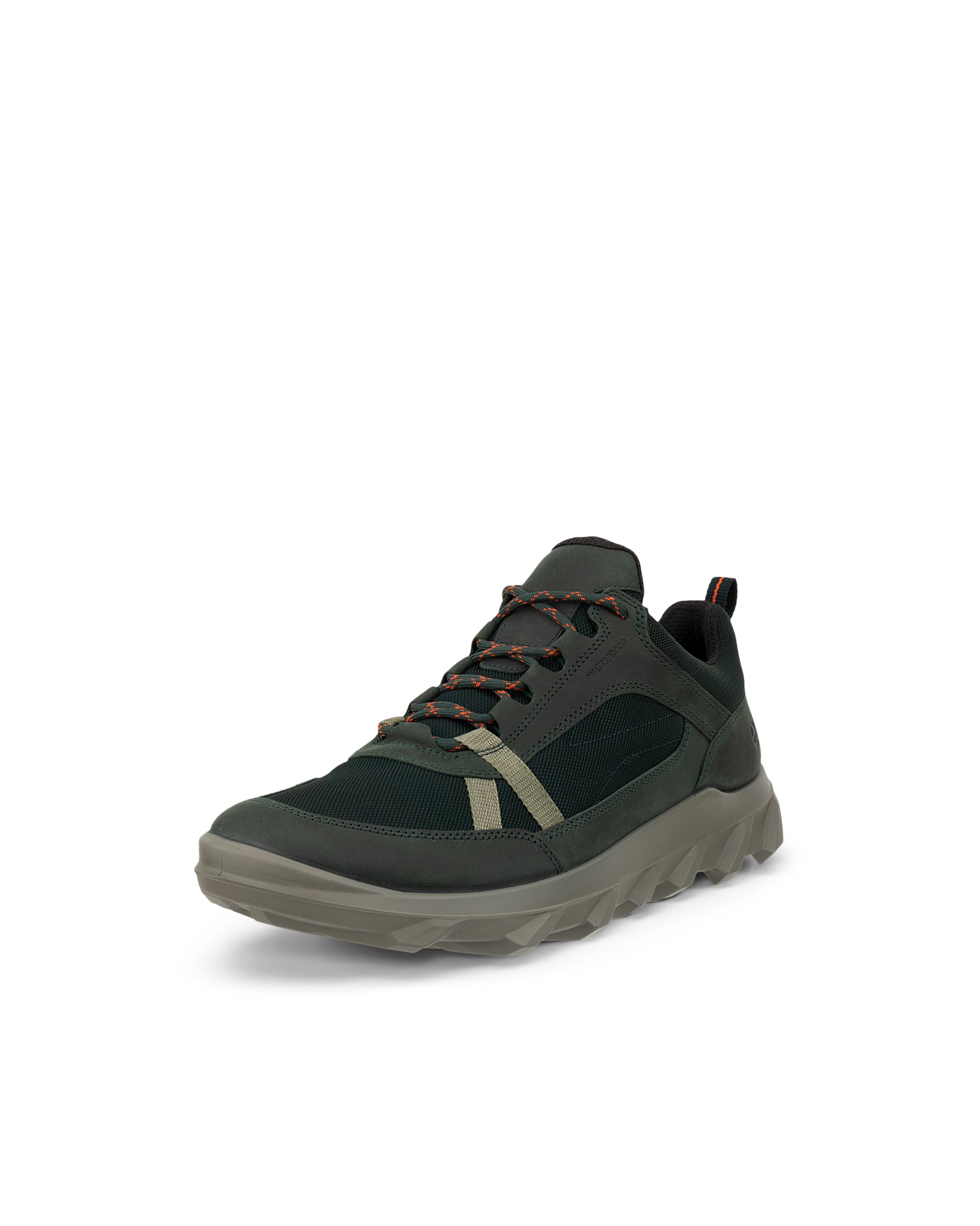 ECCO® MX heren nubuck sneaker - Groen - Main