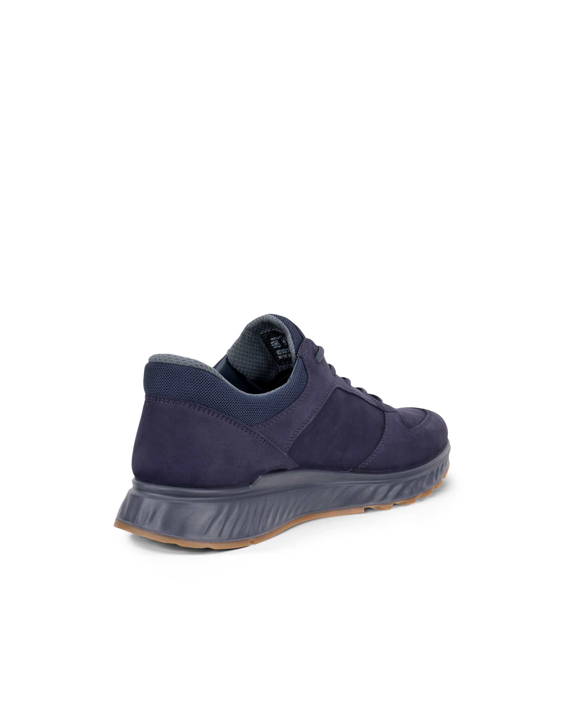 Pánské nubukové outdoorové Gore-Tex tenisky ECCO® Exostride - Modrá - Back