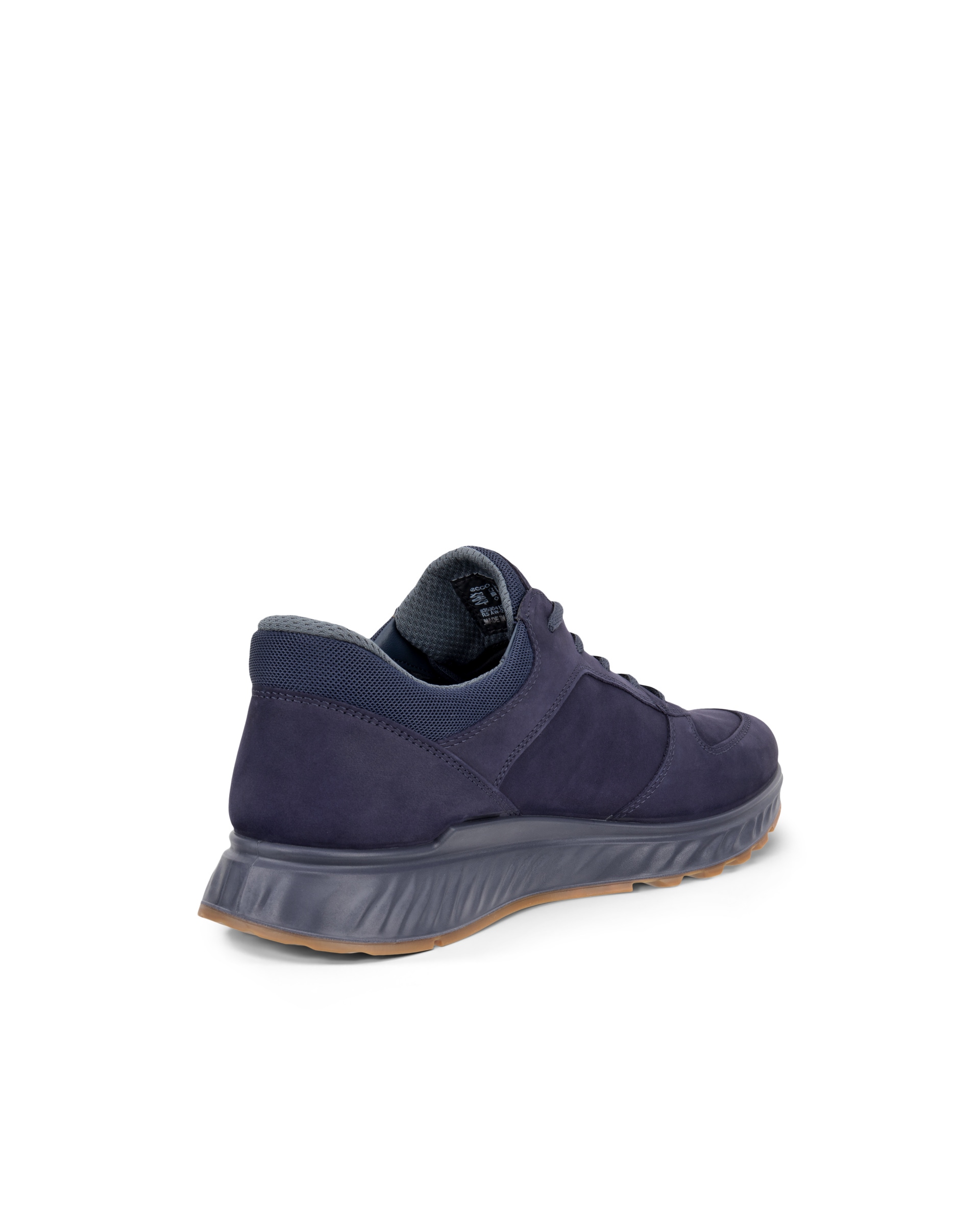 Pánské nubukové outdoorové Gore-Tex tenisky ECCO® Exostride - Modrá - Back