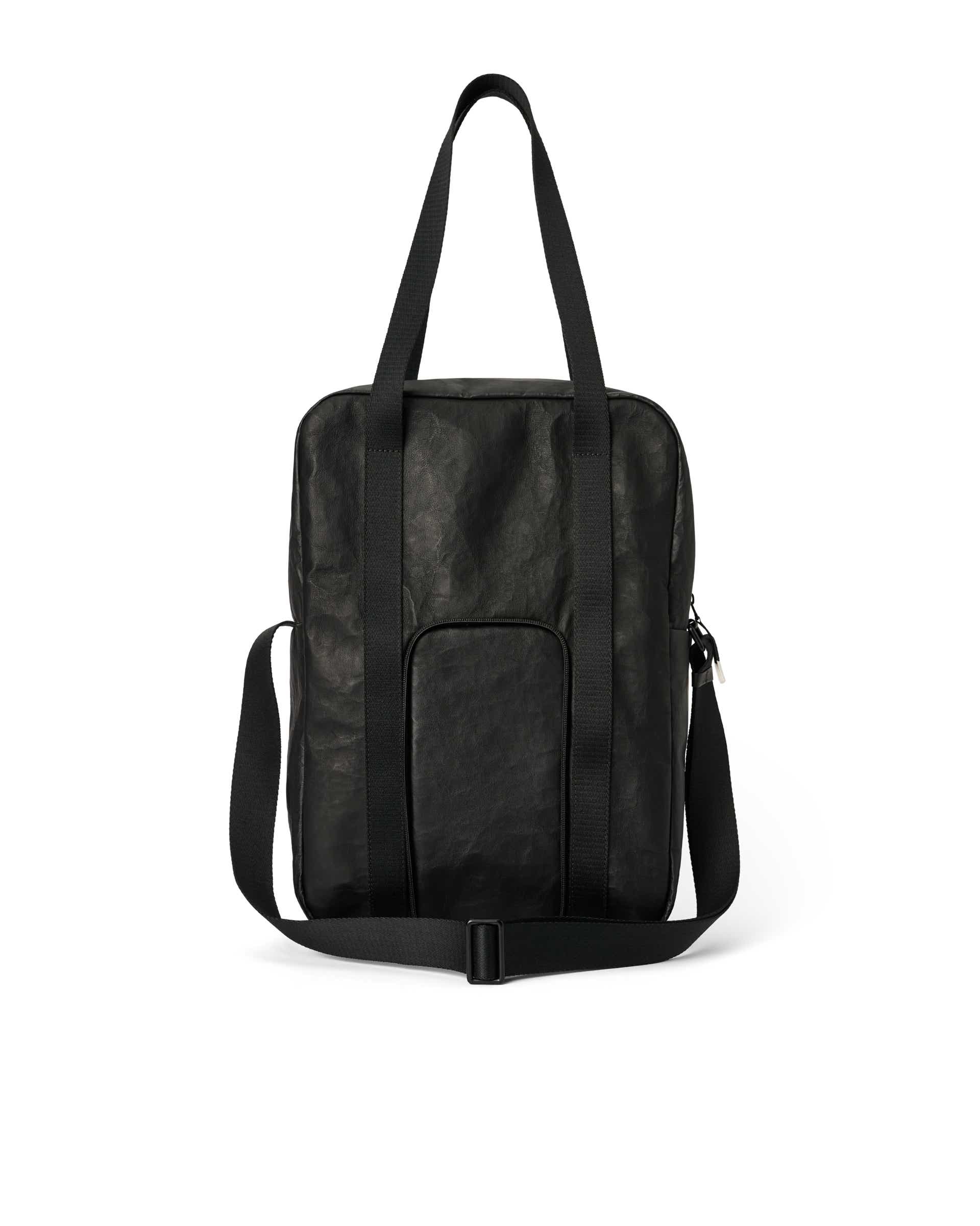 ECCO Tote Packable North South レザートートバッグ | ブラック ECCO Tote Packable North South レザートートバッグ | ブラック