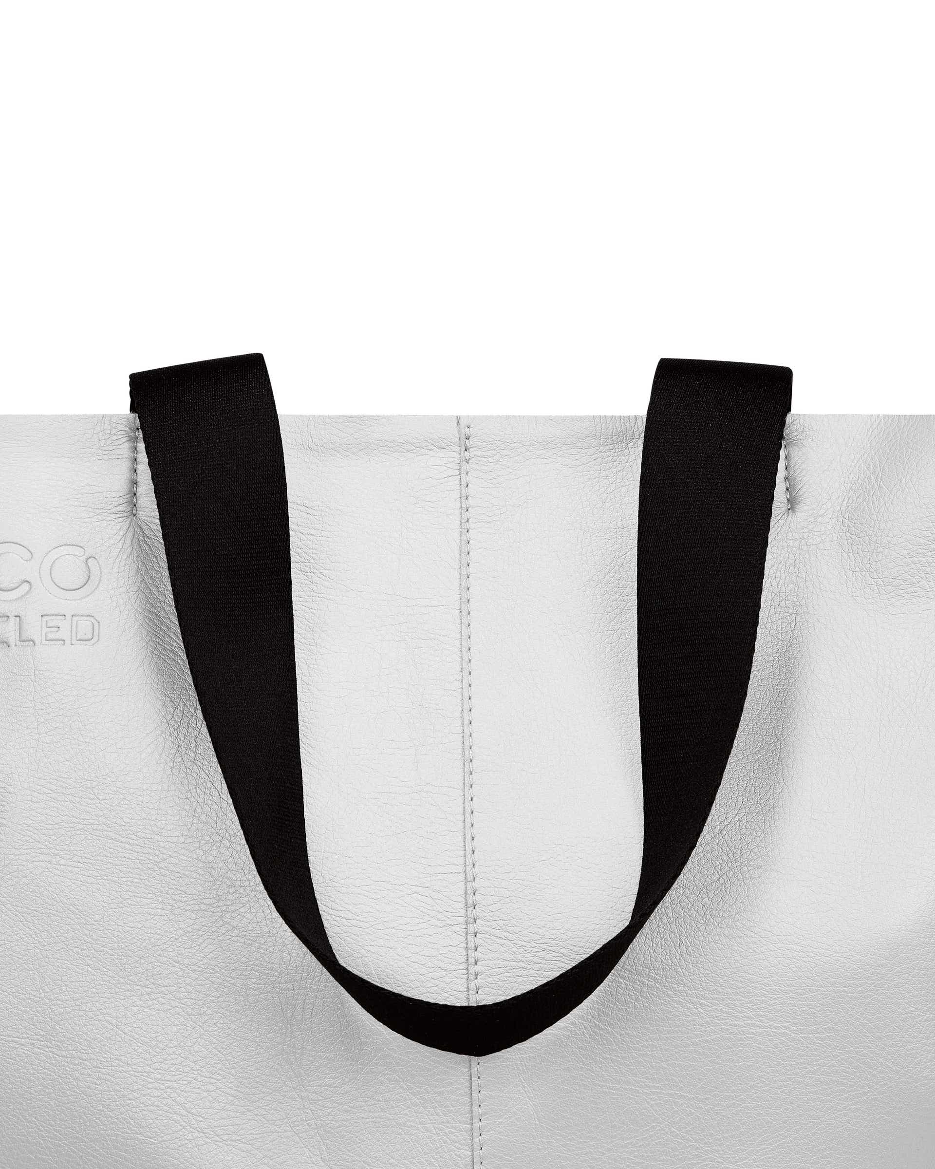 ECCO® Upcycled North South bőr shopper táska - Többszínű - Detail-1