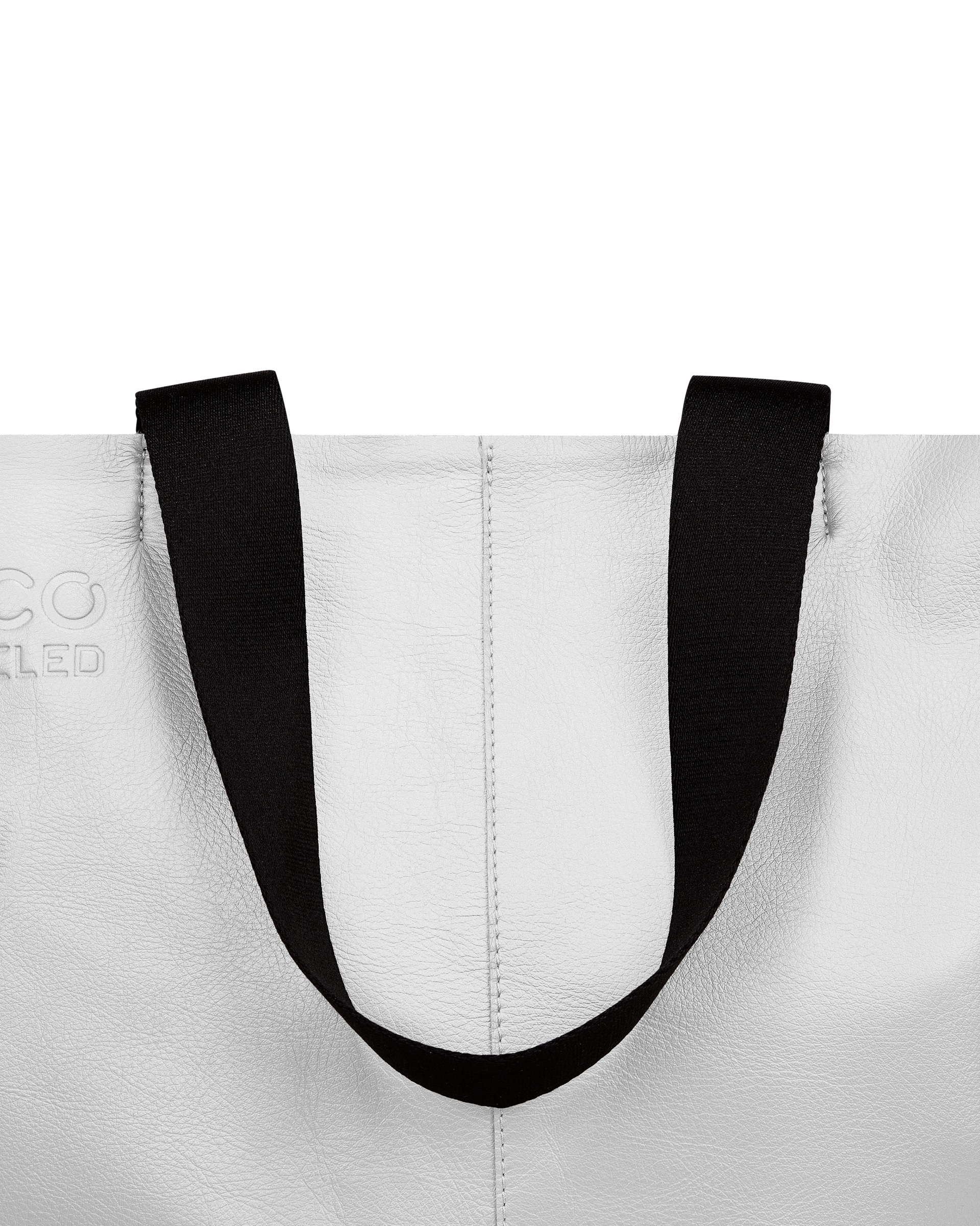 ECCO® Upcycled North South bőr shopper táska - Többszínű - Detail-1