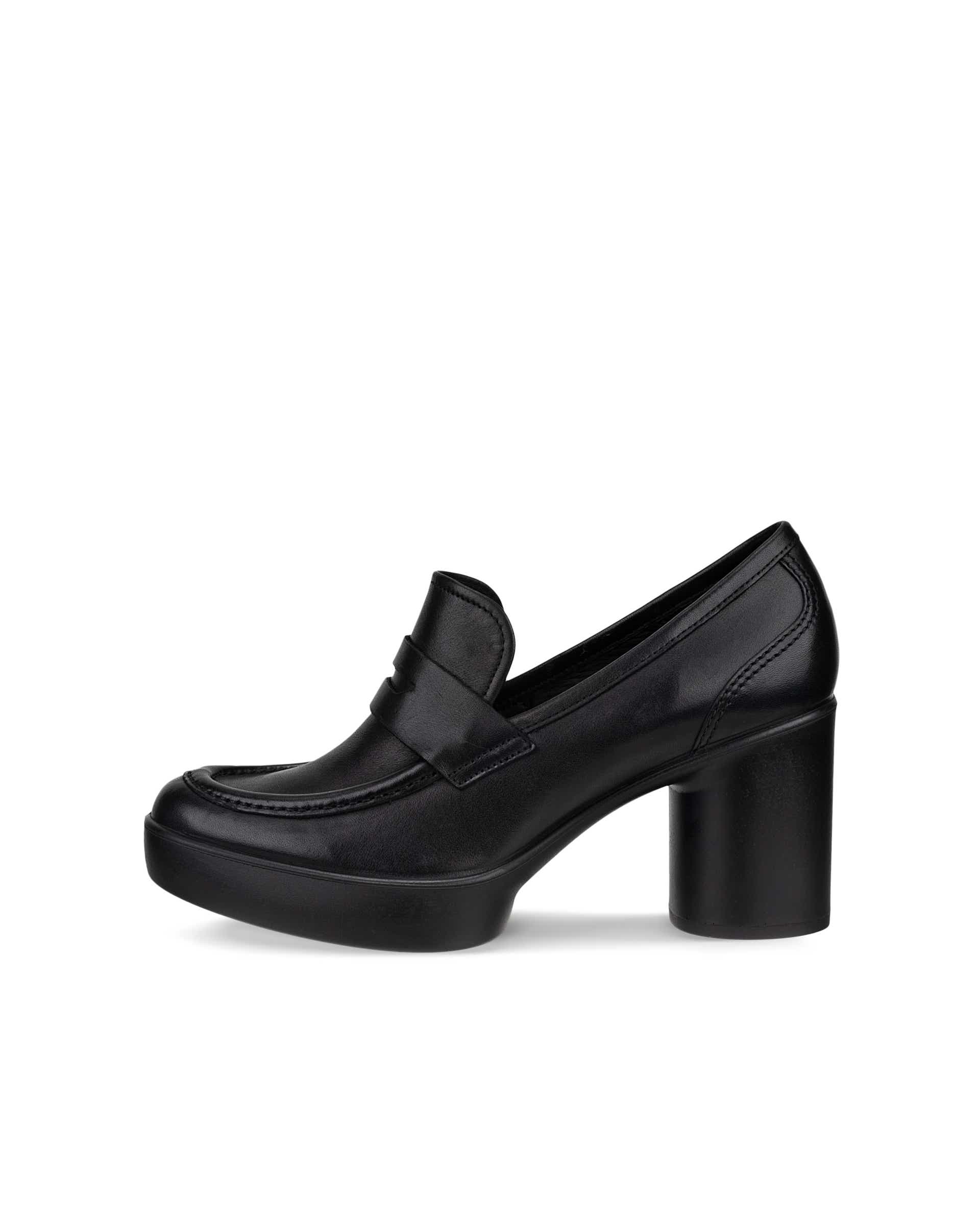 ECCO Shape Sculpted-motion 55 Womens Platform Loafers - Black