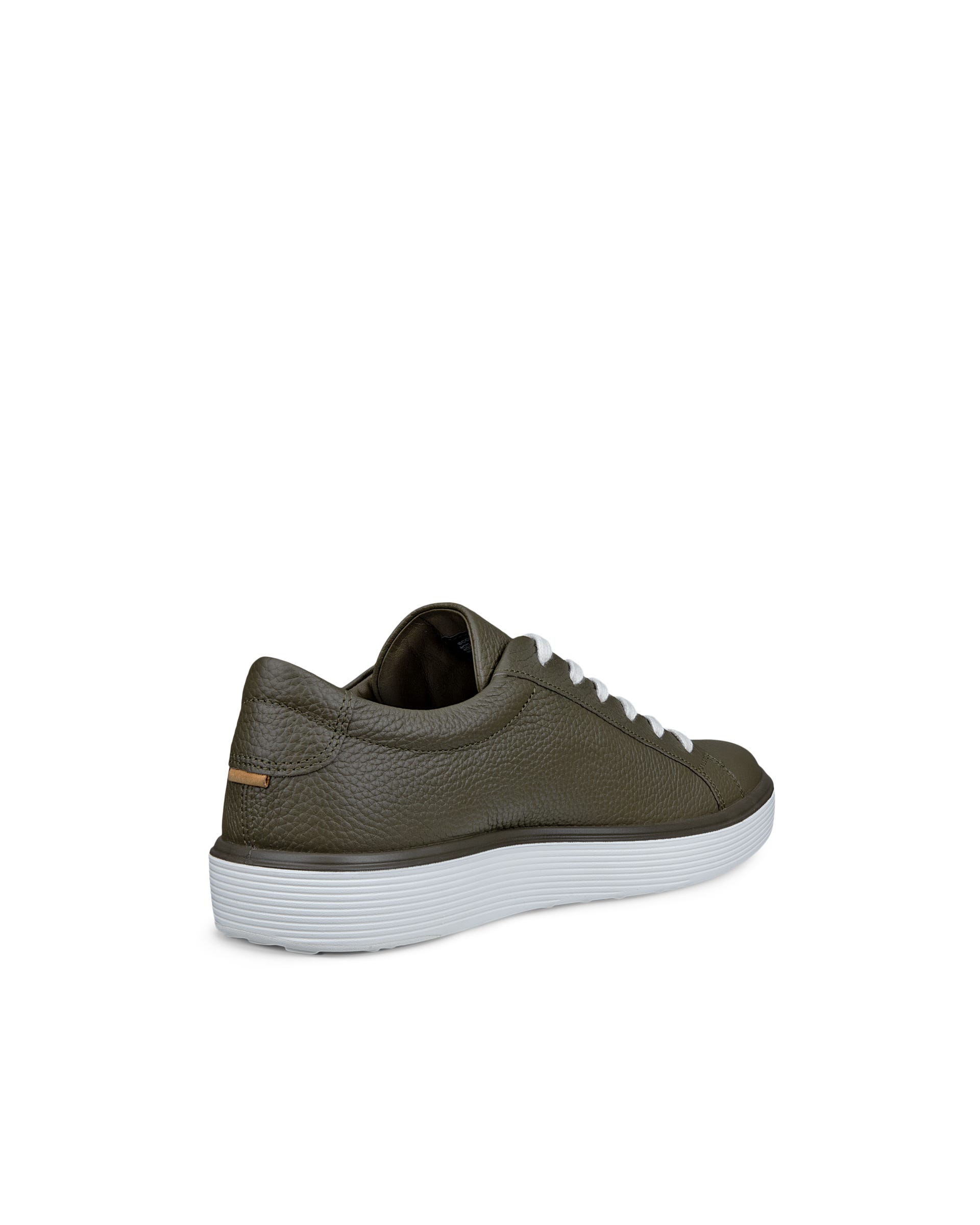 ECCO® SOFT 60 baskets en cuir pour homme - Vert - Back