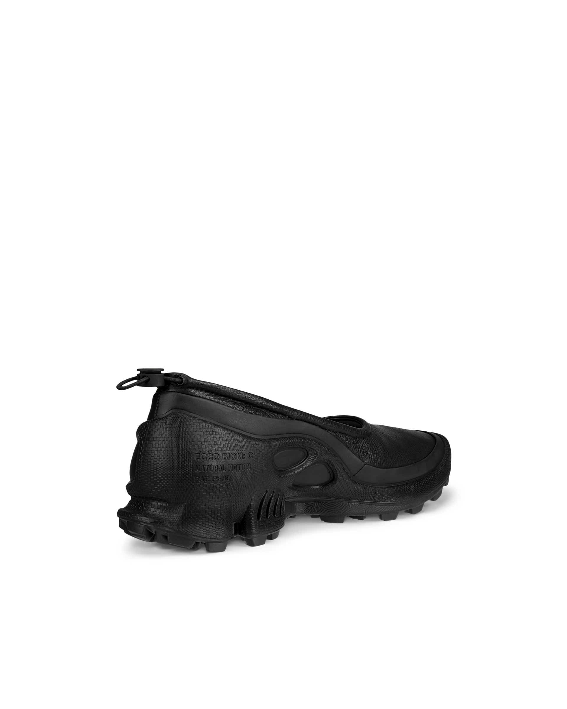 Dámská kožená nazouvací obuv ECCO® Biom C-Trail - Černá - Back