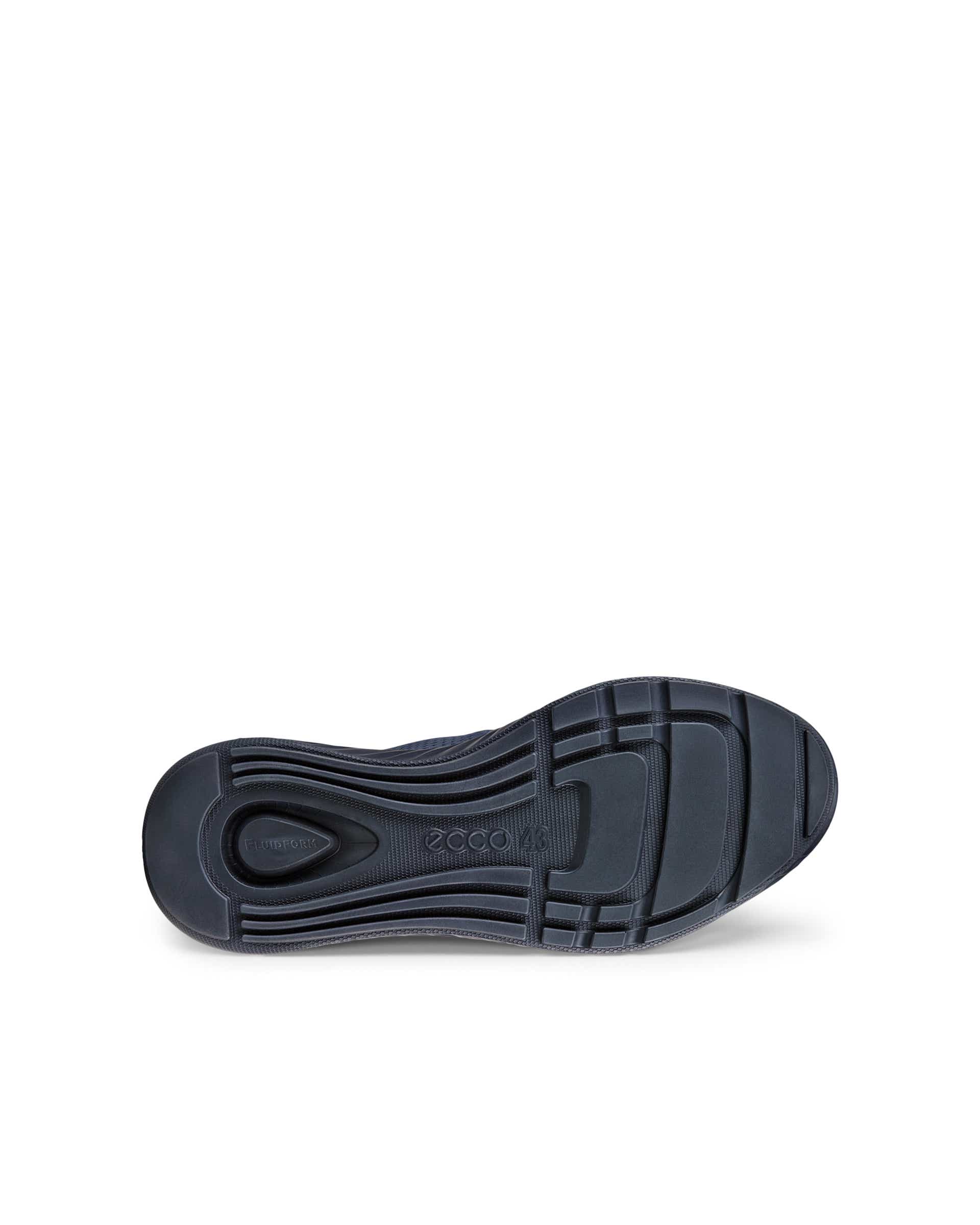 ECCO ATH 1F メンズ ヌバックスニーカー - ブルー - Sole