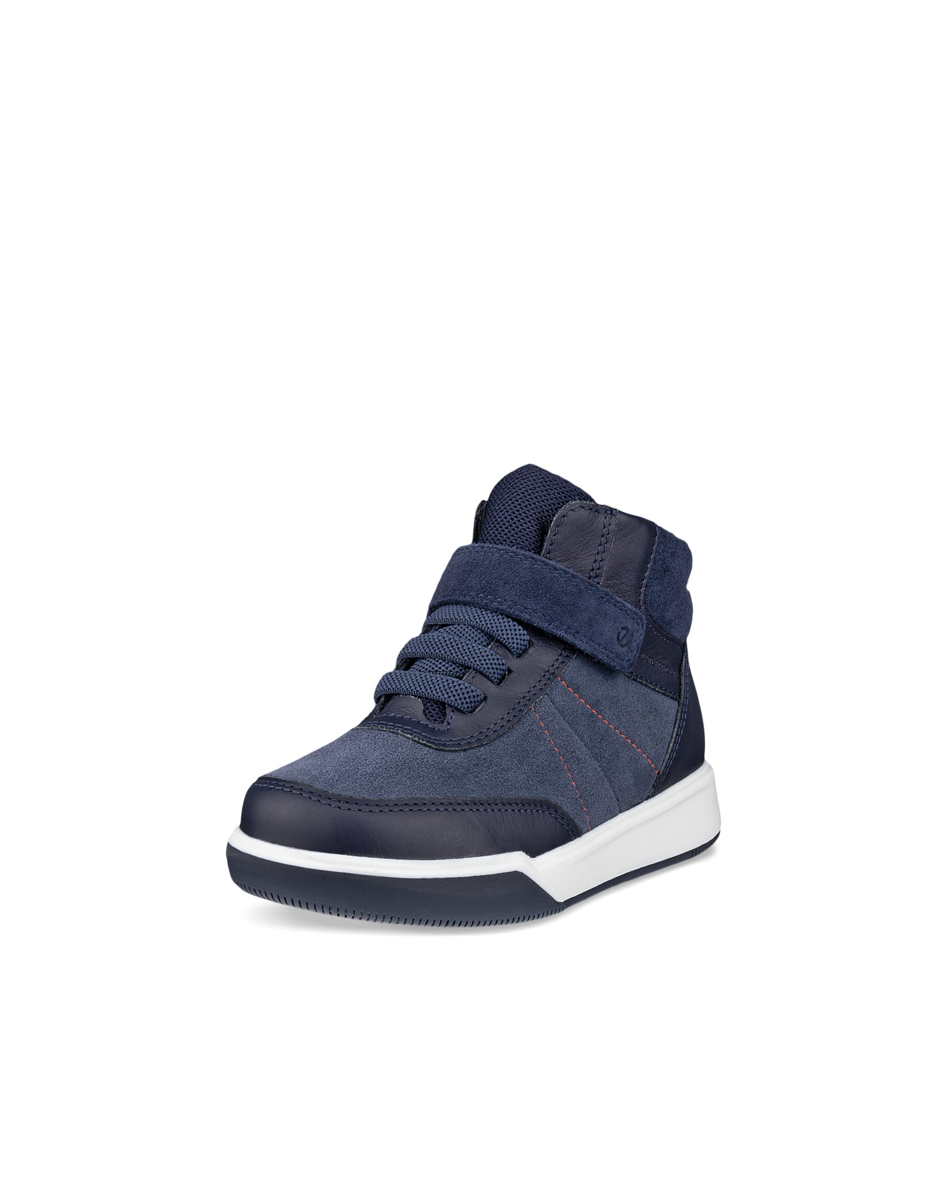 ECCO® STREET COURT K Höga skinnsneakers barn - Blå - Outside