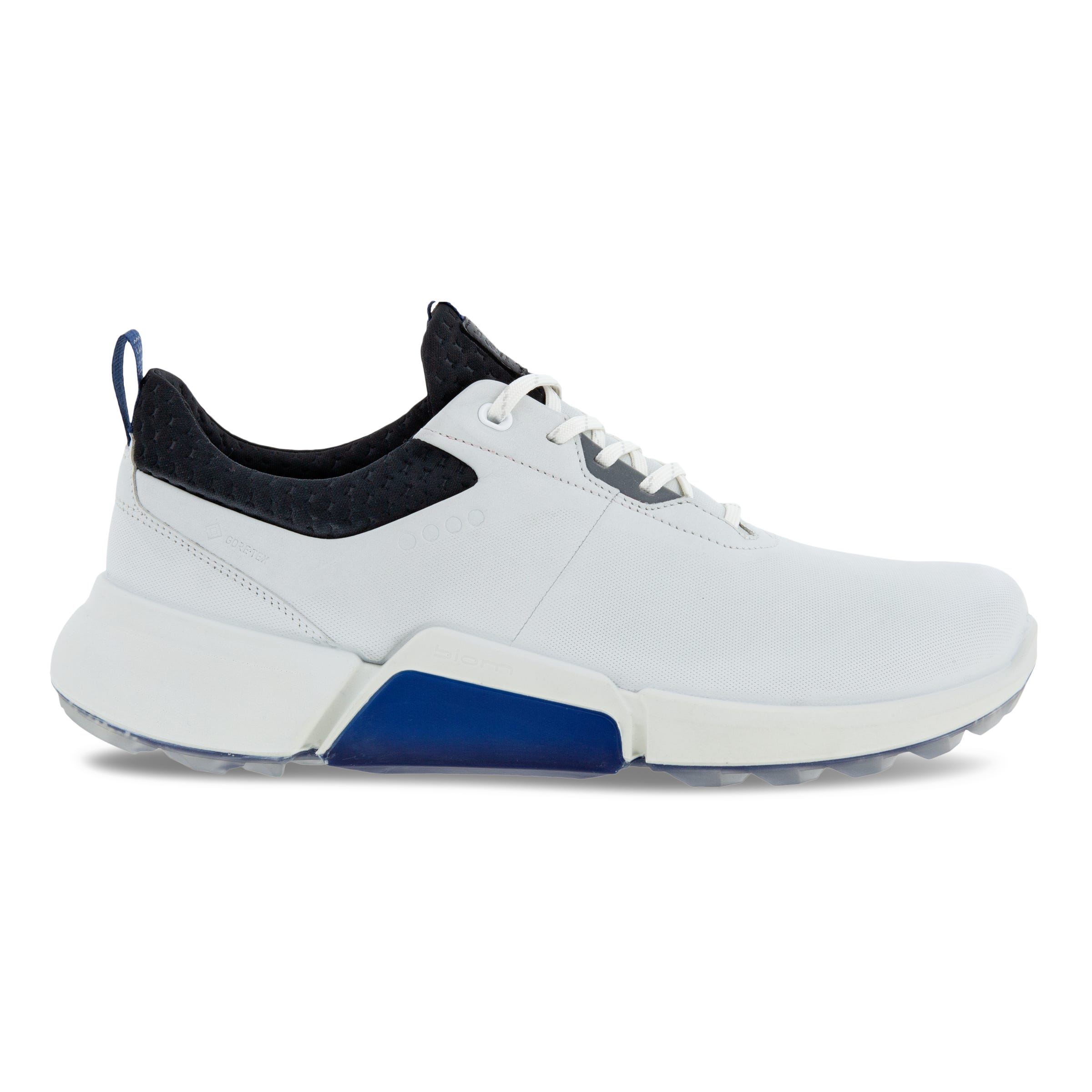 Men's ECCO® Golf BIOM H4 Leather Gore-Tex Shoe - White - Outside