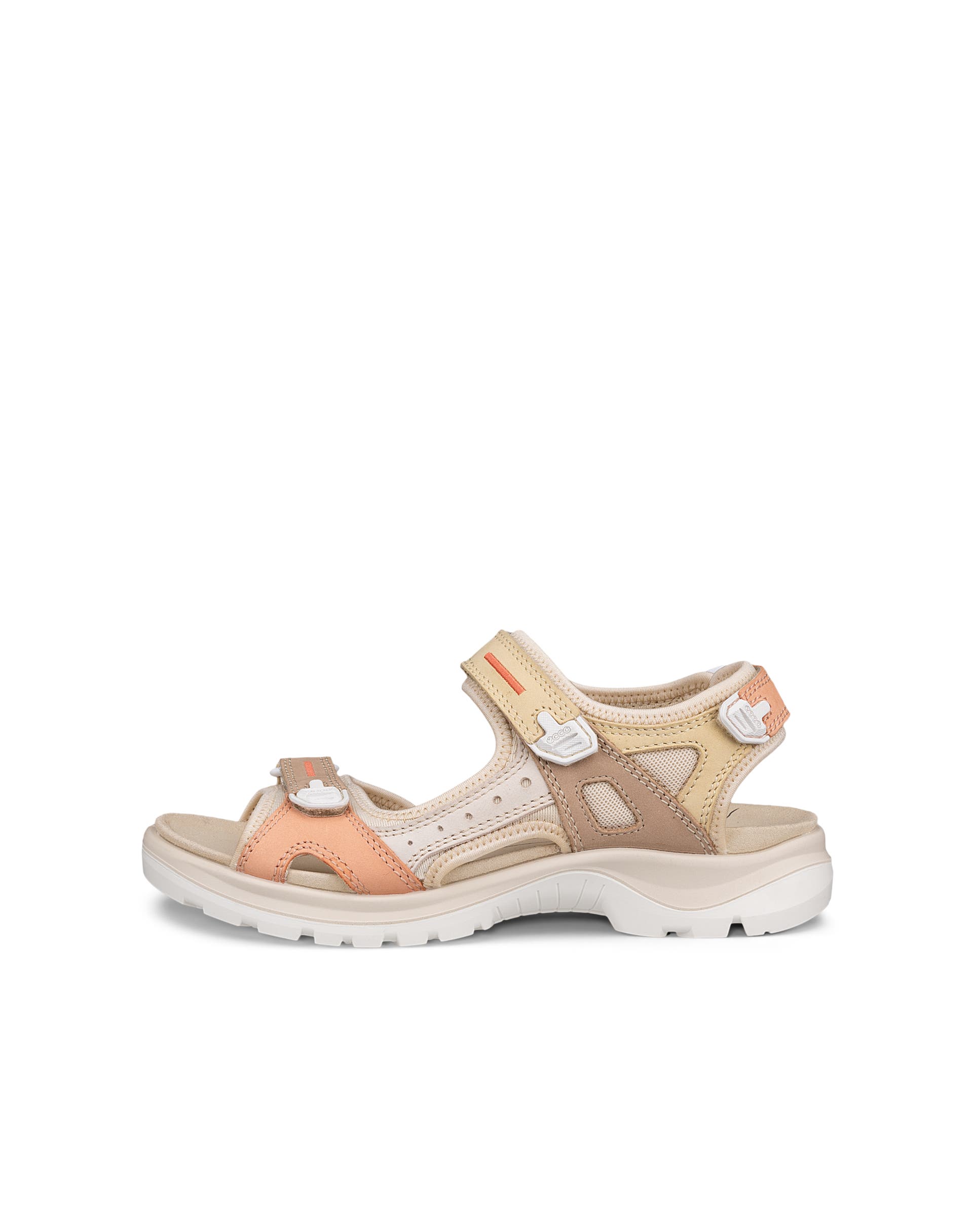 Women's ECCO® Offroad Nubuck Outdoor Sandal - Multicolour - Outside