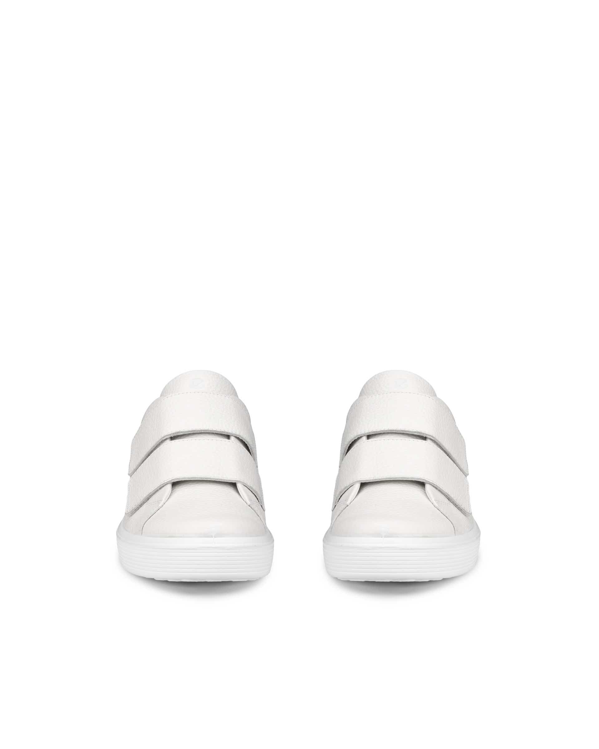 Dámské kožené tenisky ECCO® Soft 60 - Bílá - Front pair