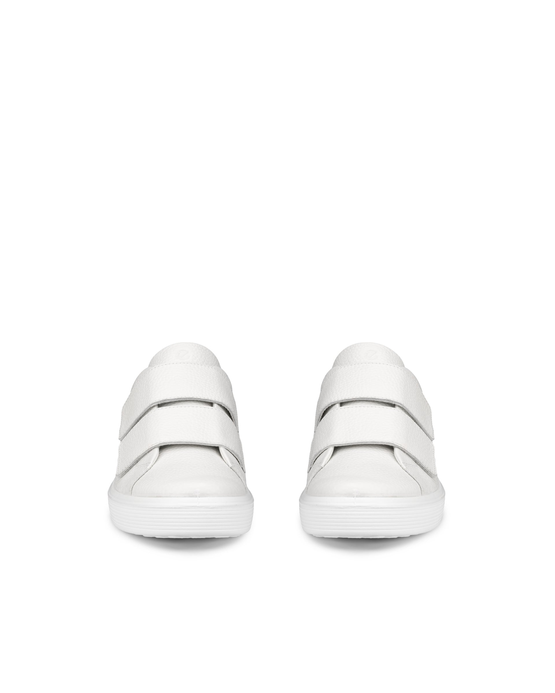 Dámské kožené tenisky ECCO® Soft 60 - Bílá - Front pair