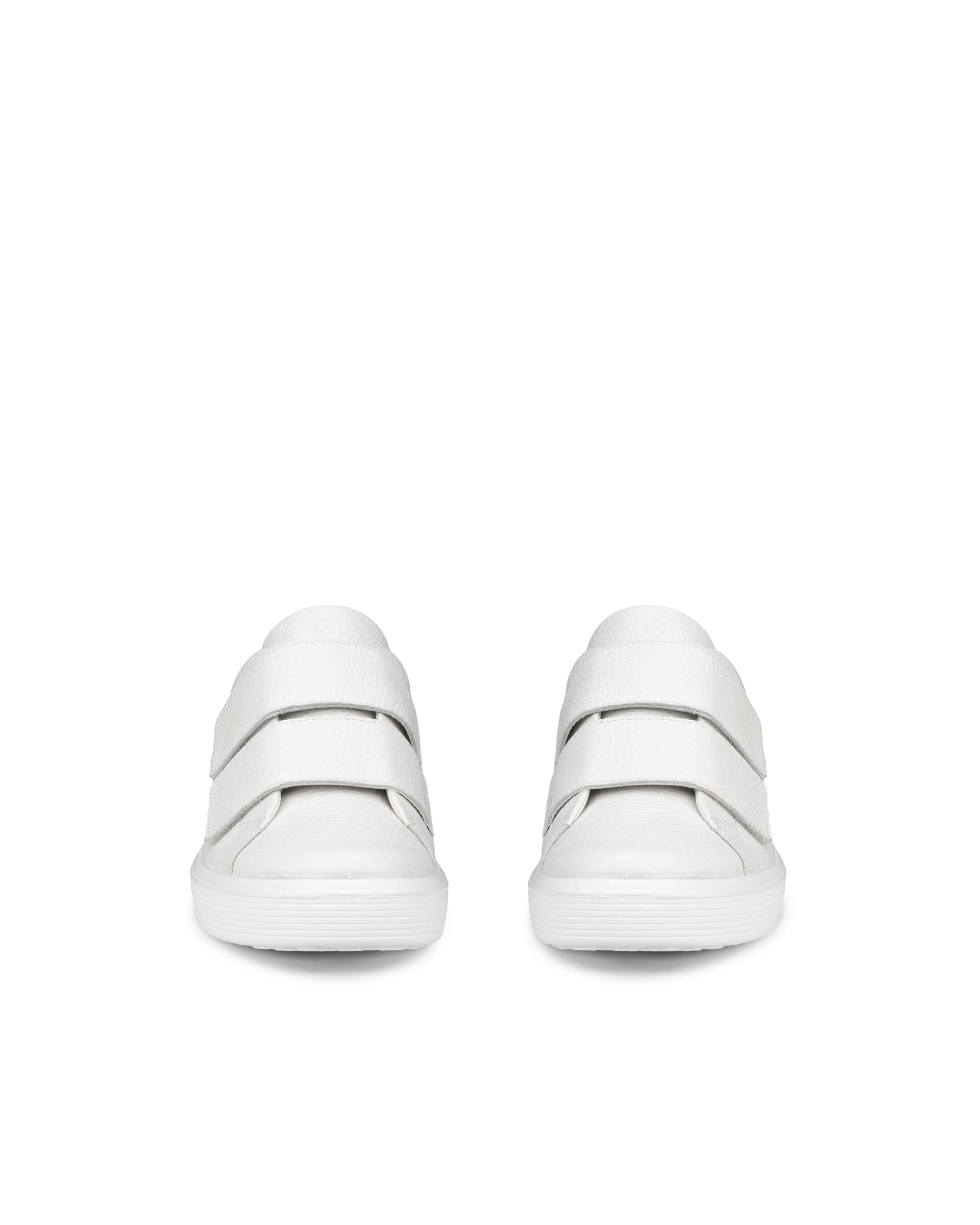 ECCO® Soft 60 baskets en cuir pour femme - Blanc - Front pair