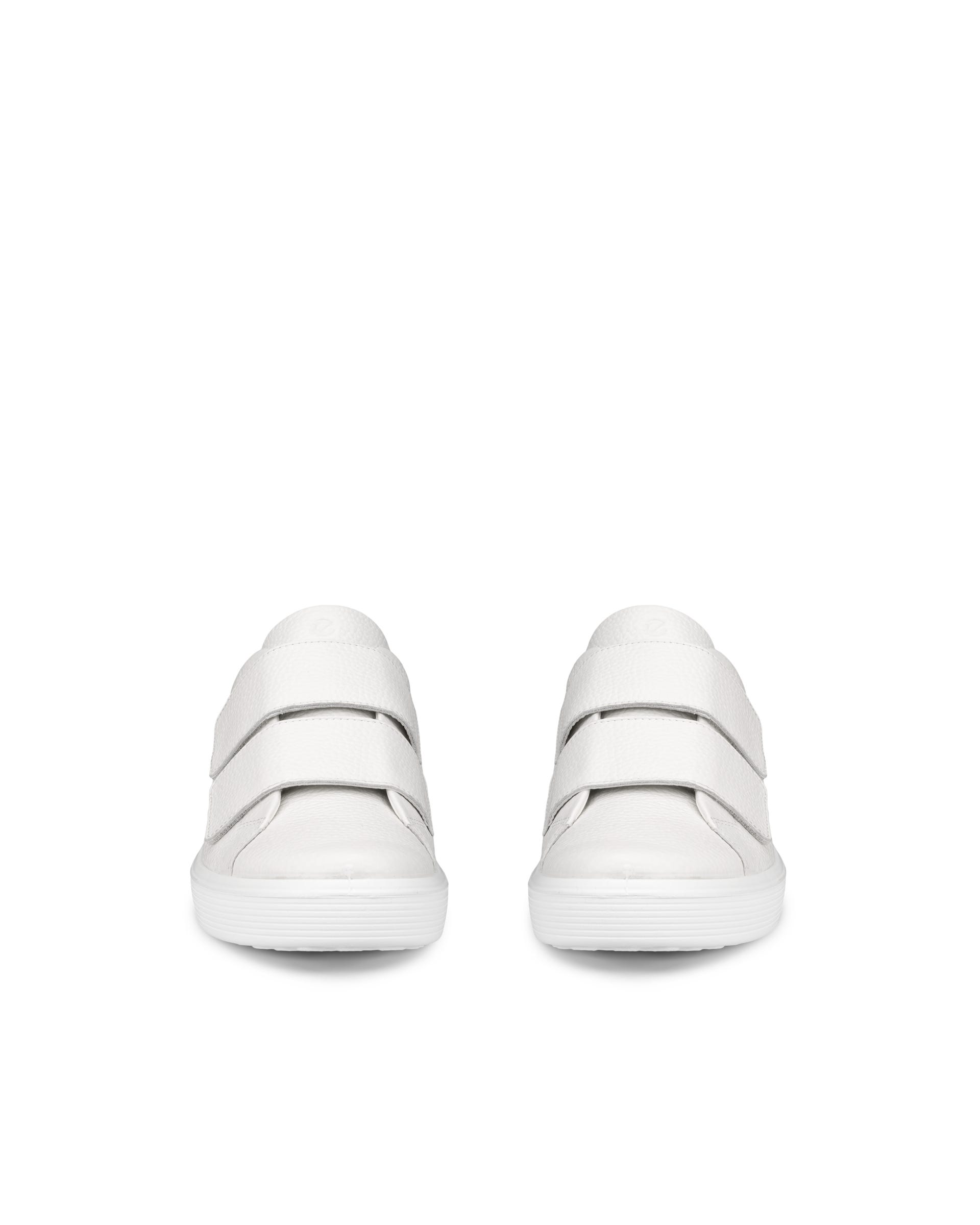 ECCO® Soft 60 baskets en cuir pour femme - Blanc - Front pair
