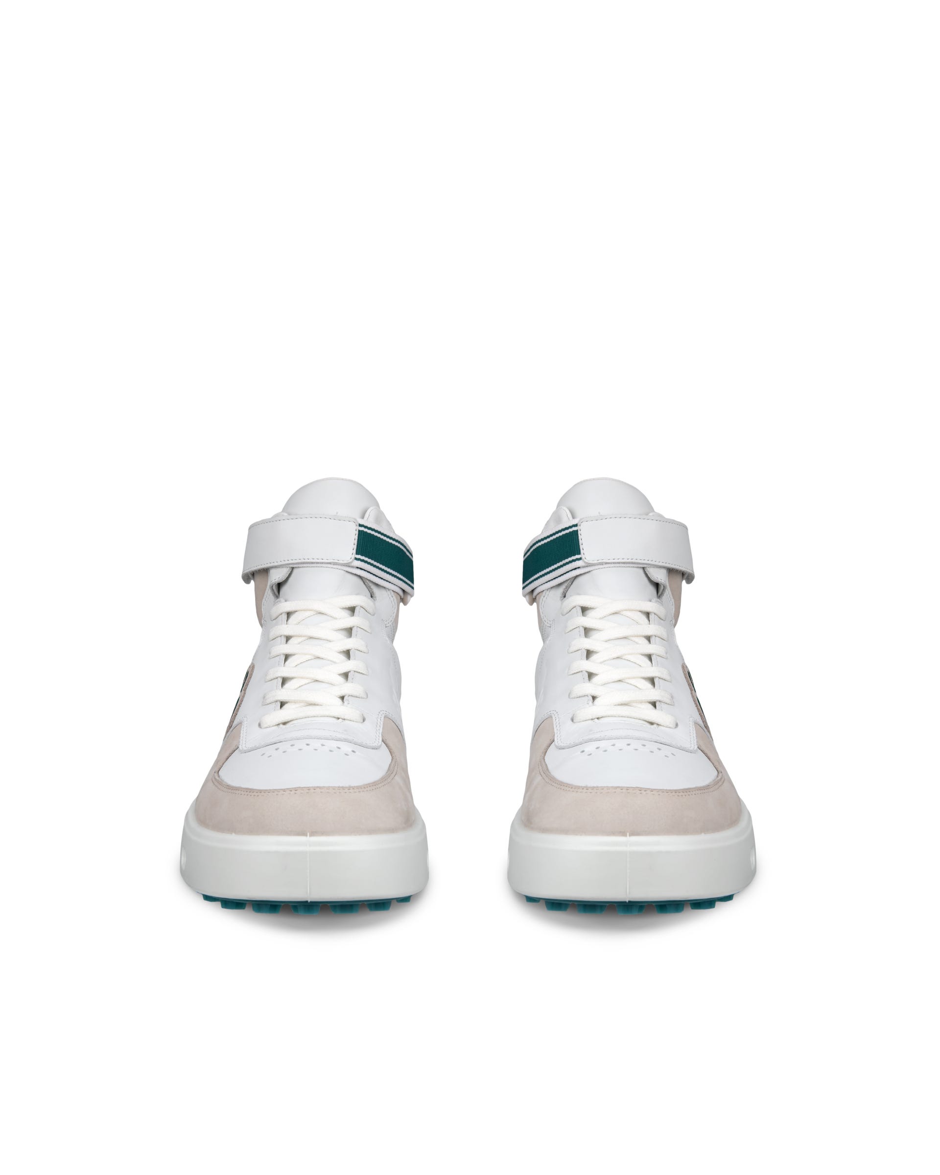 Men's ECCO® Golf Street 720 Leather Gore-Tex Golf Shoe - Multicolor - Front pair