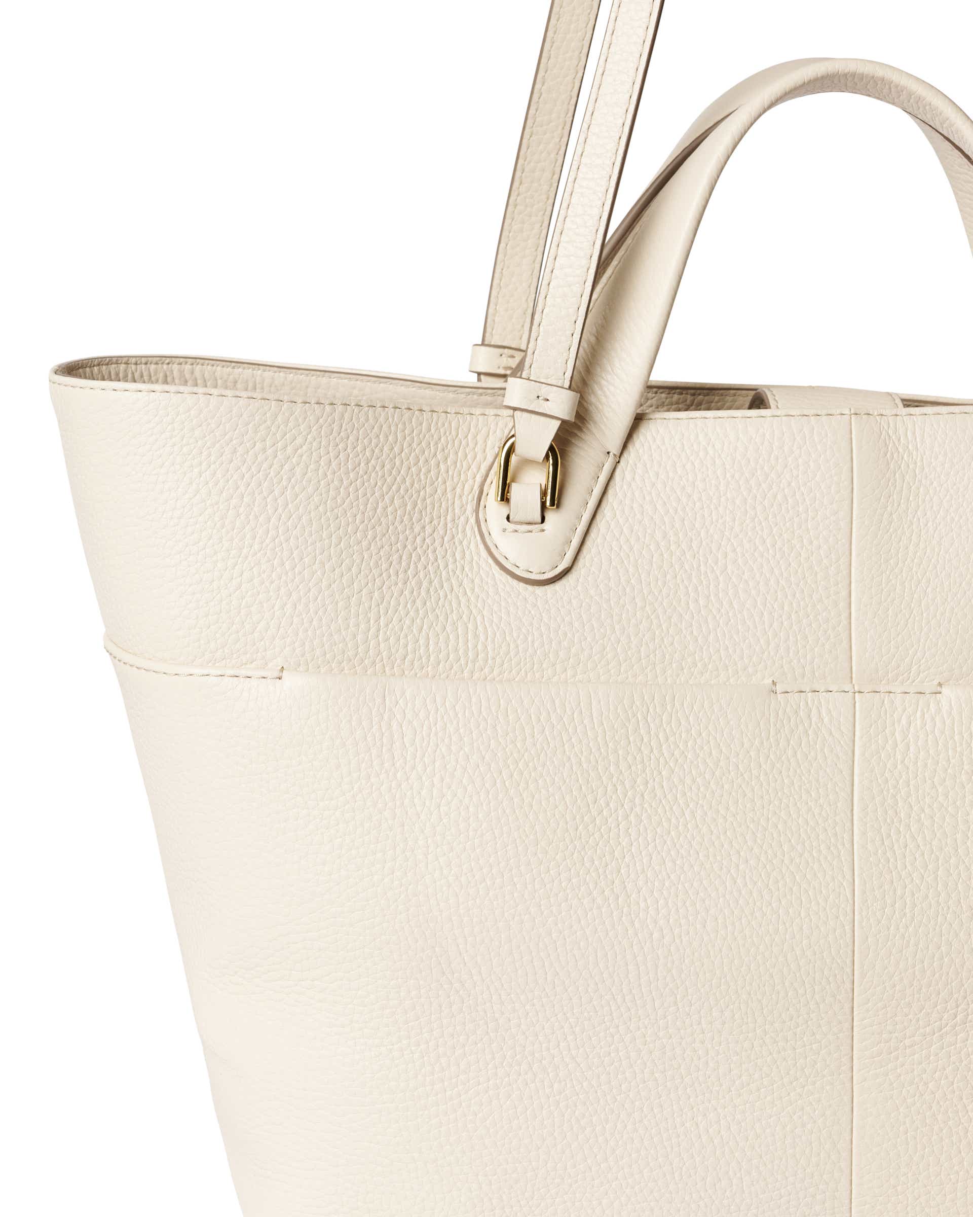 ECCO® Tote sac cabas cuir - Beige - Detail-1