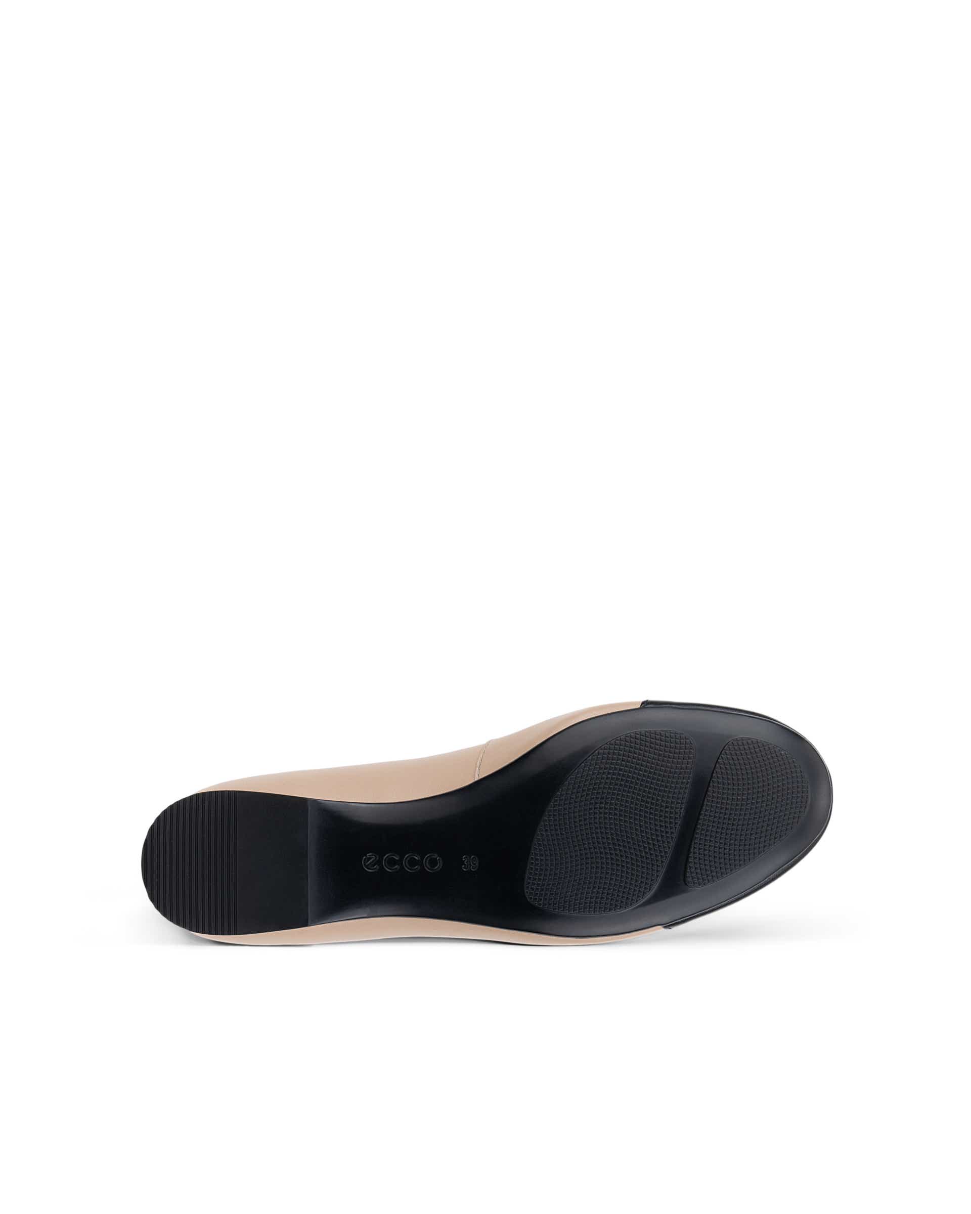 ECCO® ELEVATE 15 ballerines en cuir pour femme - Beige - Sole