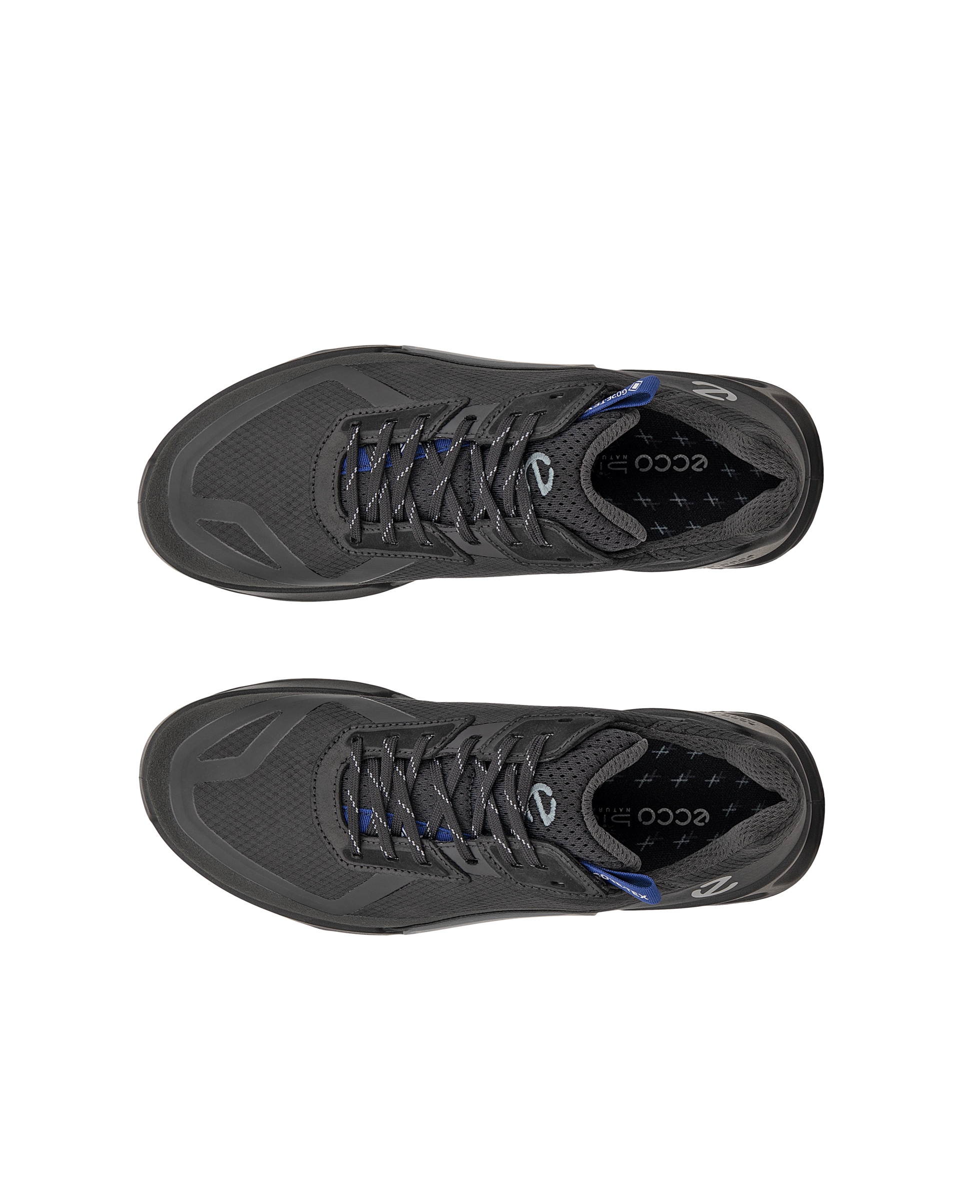 Pánské textilní Gore-Tex tenisky ECCO® Biom 2.1 X Country - Černá - Top left pair