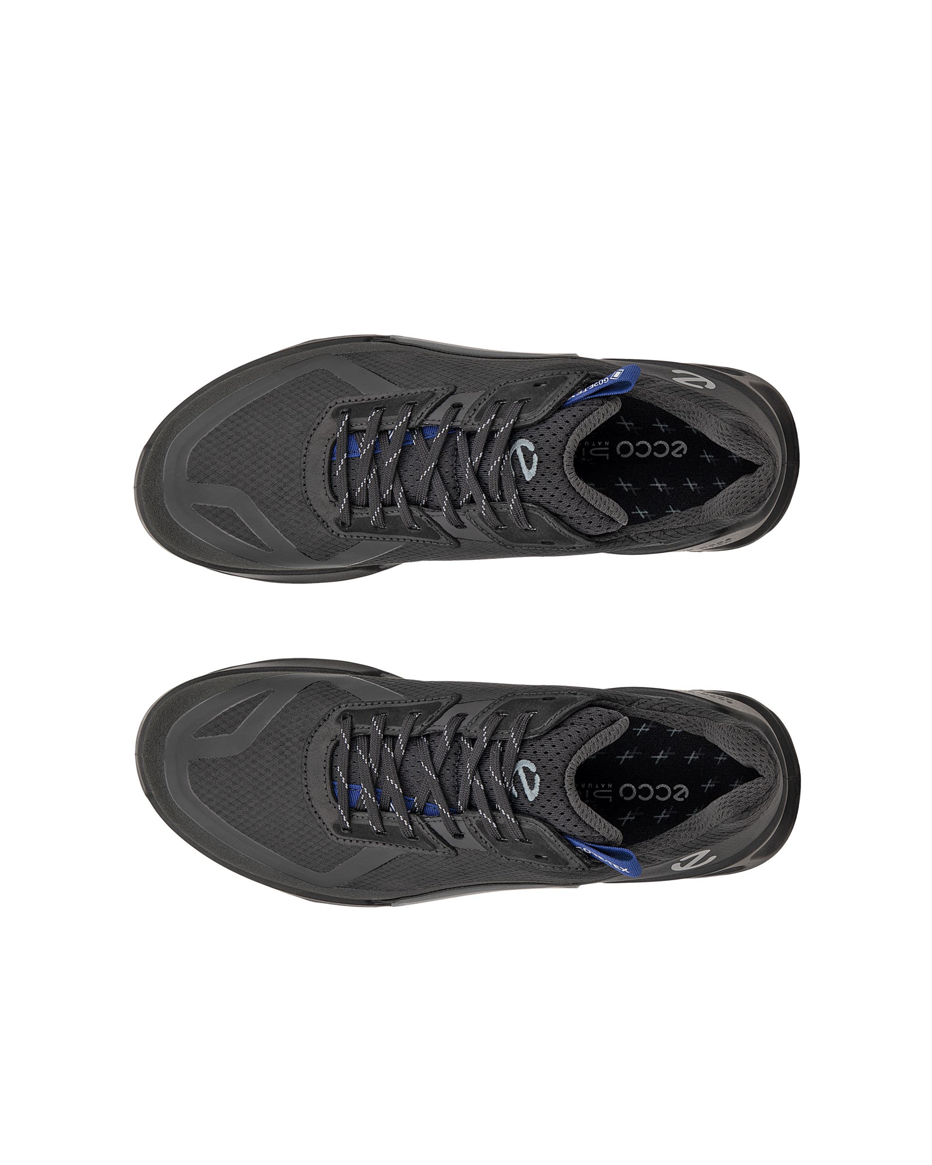 ECCO® Biom 2.1 X Country Herren Textil Trailrunning-Schuhe mit Gore-Tex - Schwarz - Top left pair