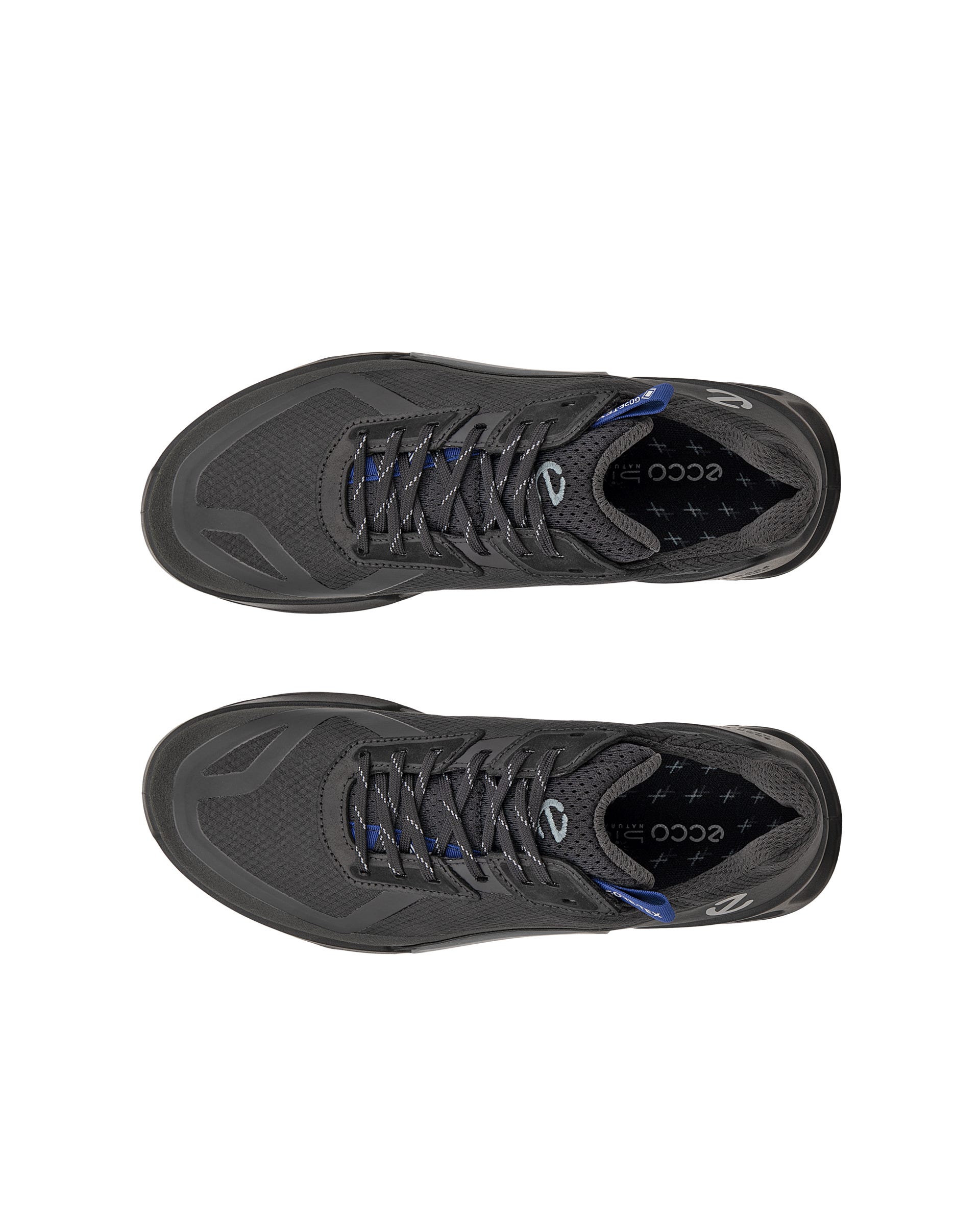 ECCO® Biom 2.1 X Country Herren Textil Trailrunning-Schuhe mit Gore-Tex - Schwarz - Top left pair