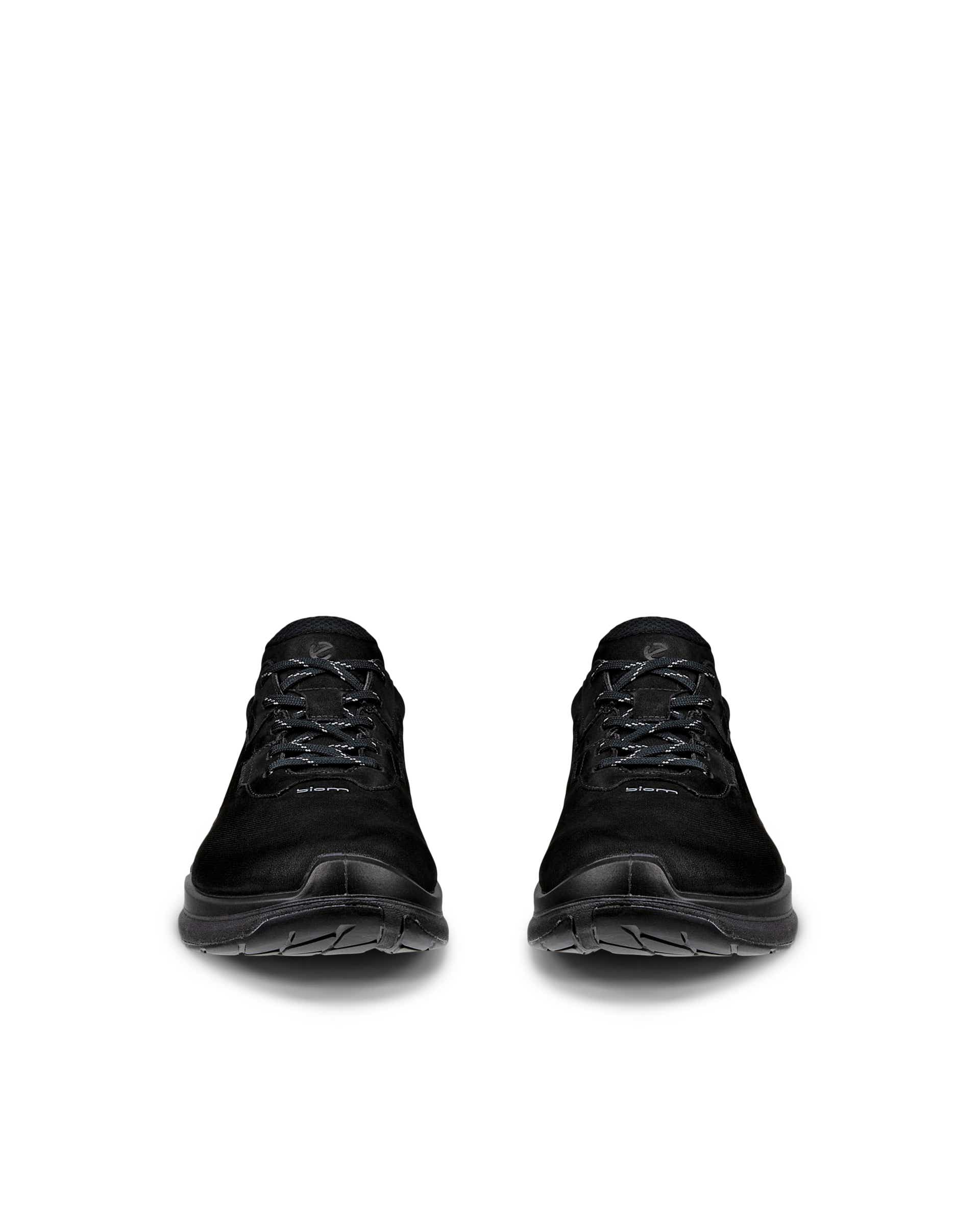 ECCO® BIOM 2.2 Damen Sneaker aus Nubukleder - Schwarz - Front pair
