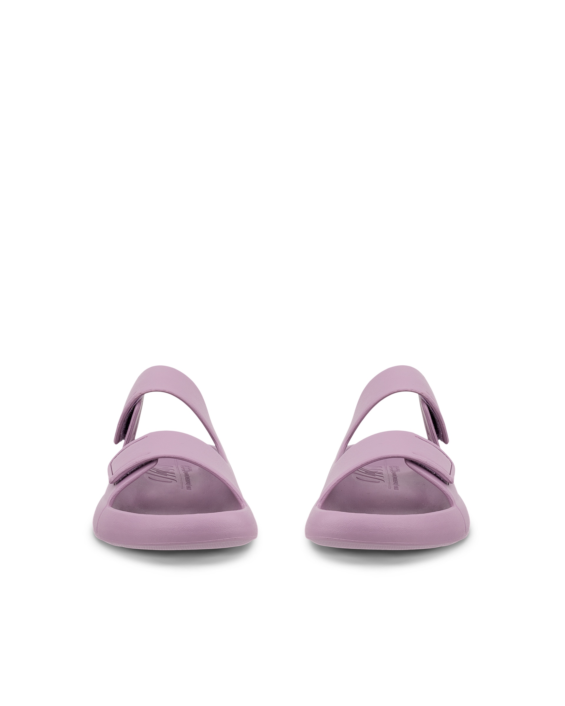 ECCO® Cozmo E Unisex sandaal met twee bandjes - Paars - Front pair