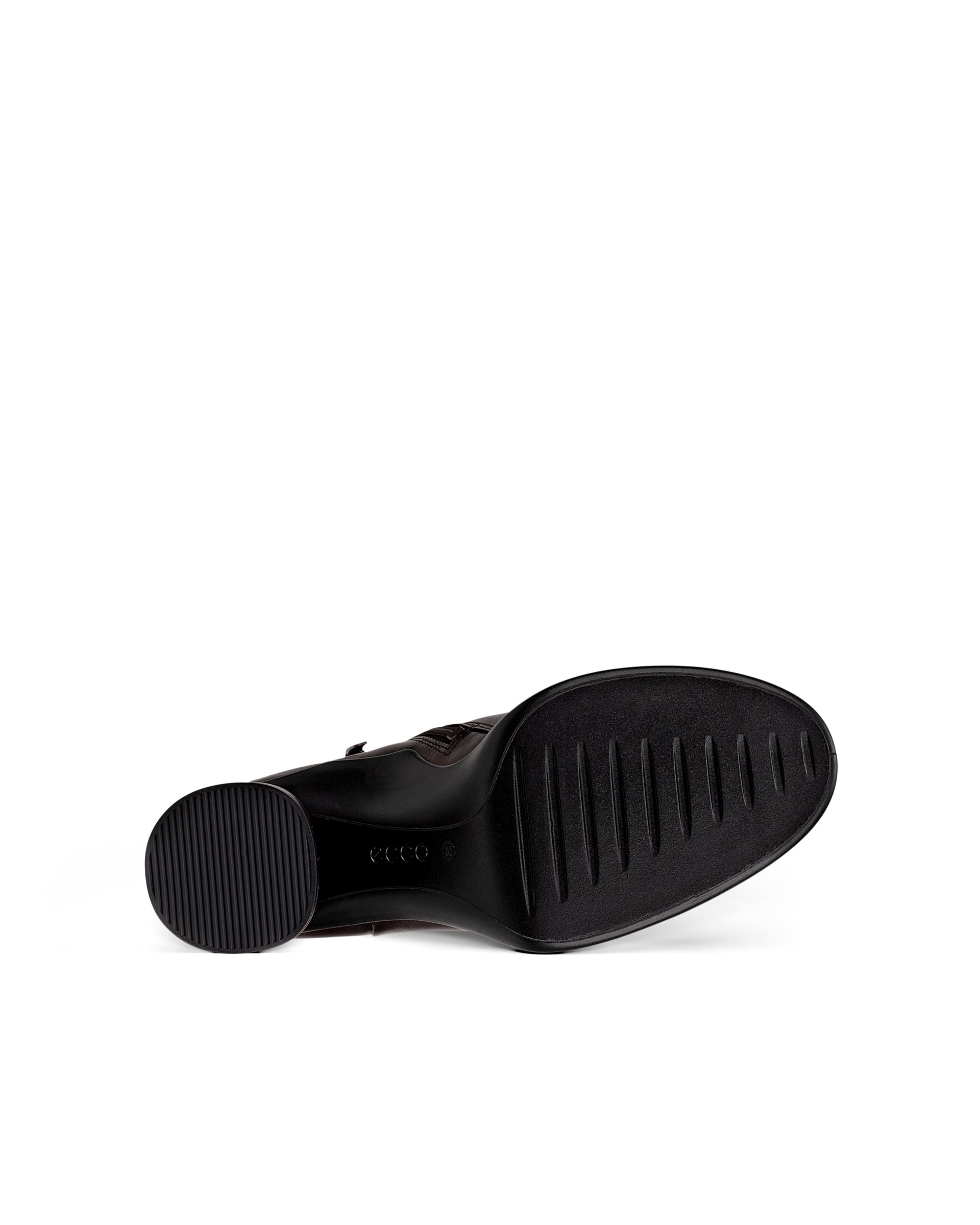 Dámská kožená kotníčková obuv ECCO® SCULPTED LX 55 - Hnědá - Sole