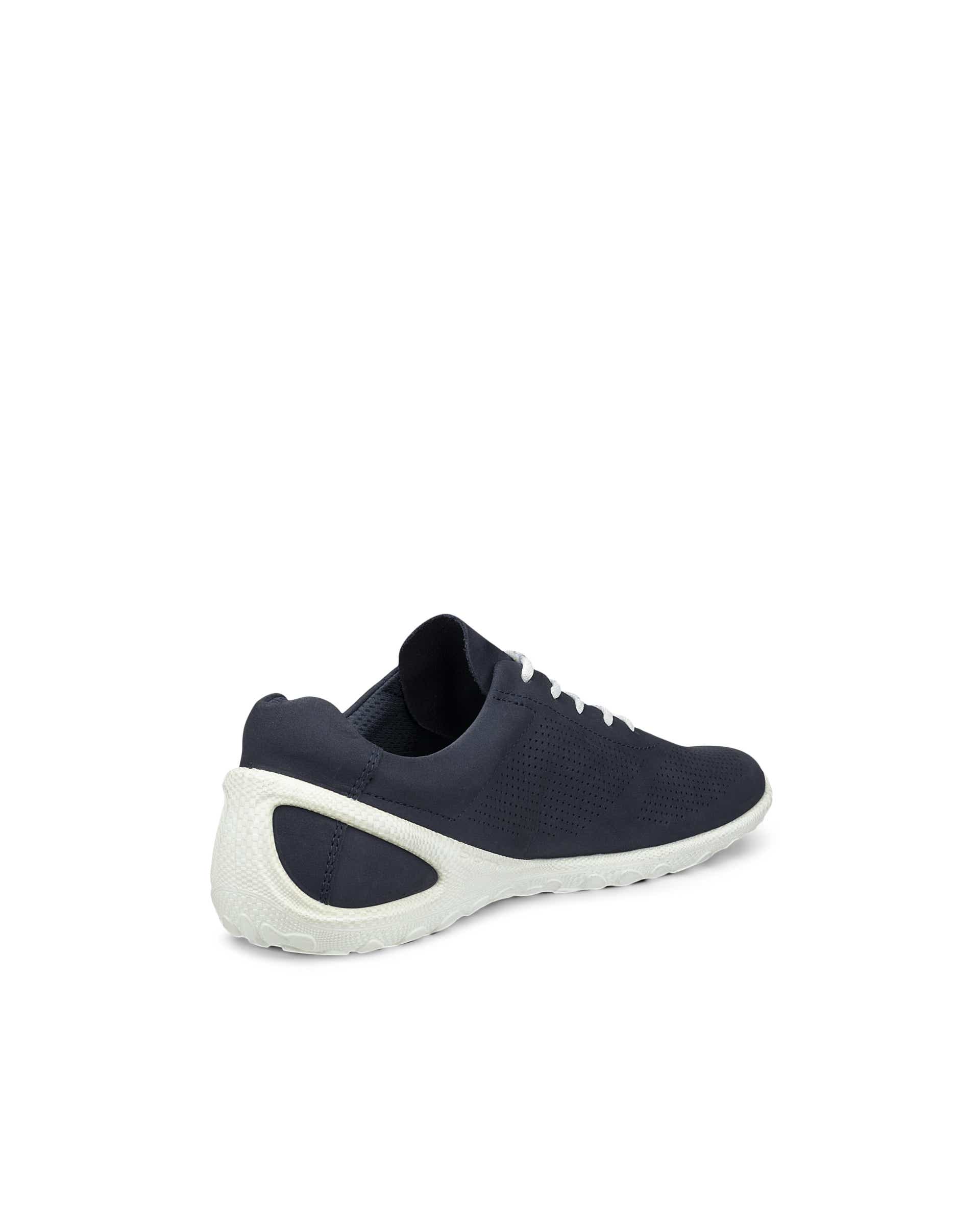 Sapatos atacadores nobuck mulher ECCO® BIOM LITE - Azul - Back