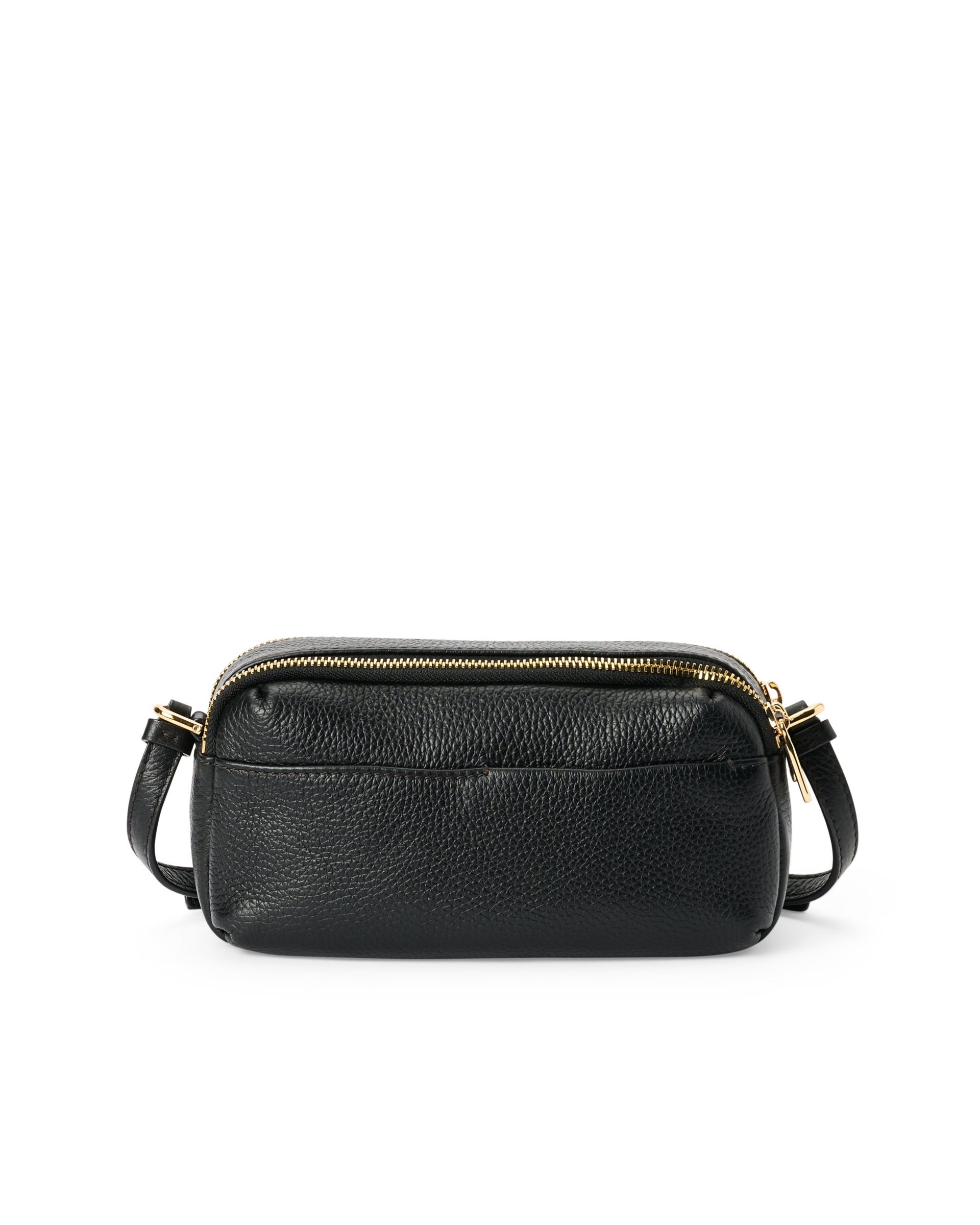 ECCO® Camera Bag leren cameratas - Zwart - Back