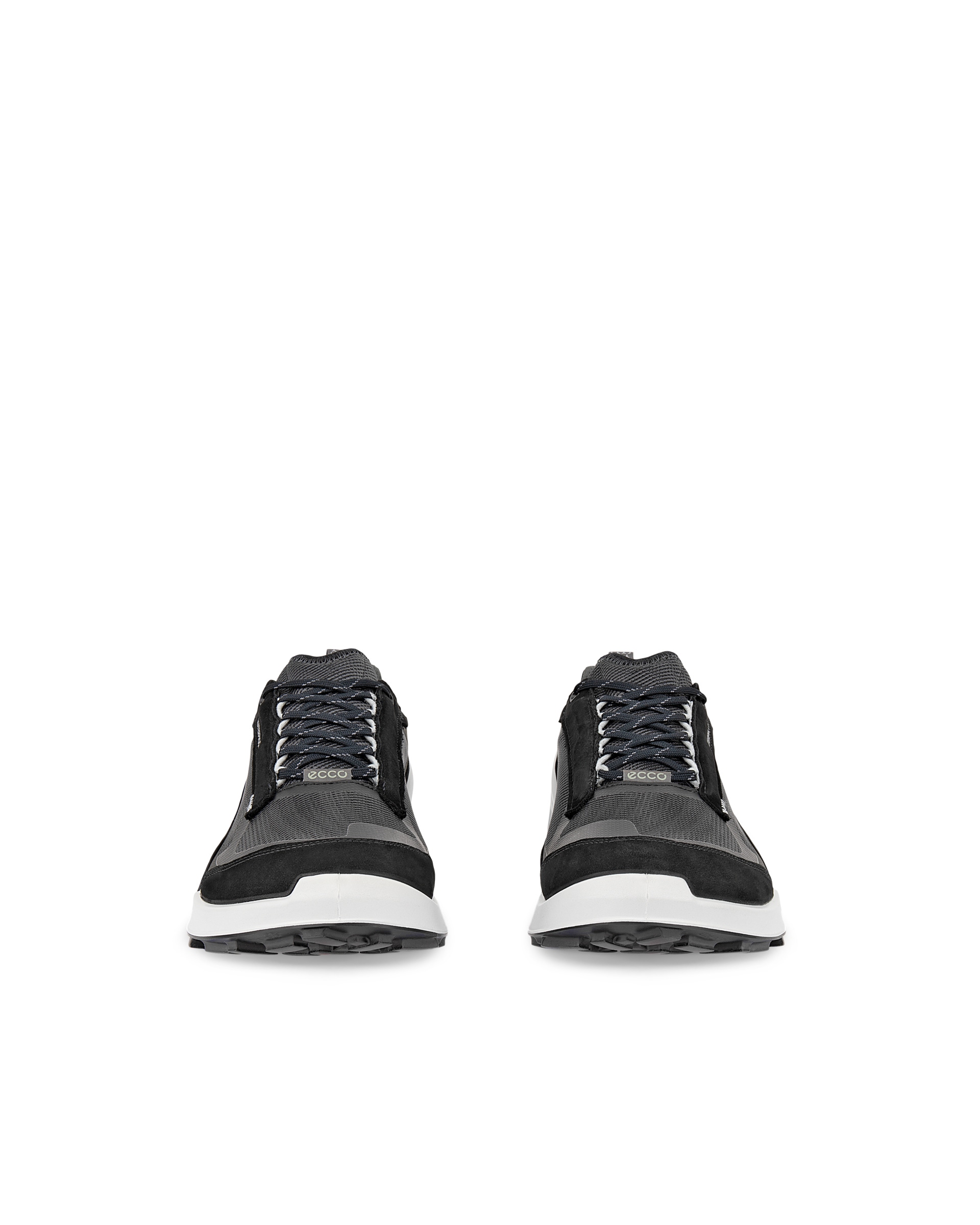 ECCO Men's Biom® 2.1 X Mountain Shoes - Black - Front pair