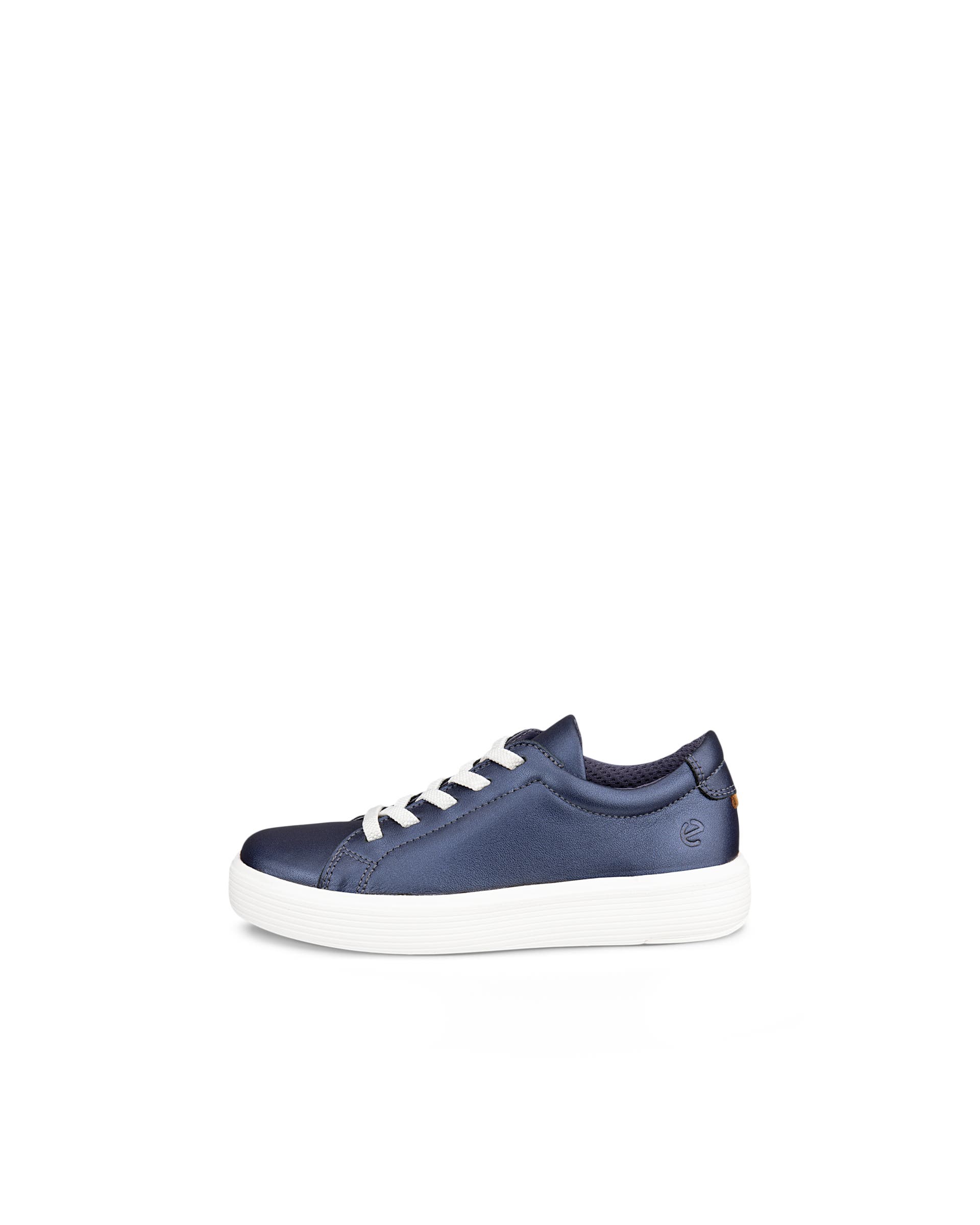 Kids' ECCO® Soft 60 Leather Sneaker - Metallics - Outside