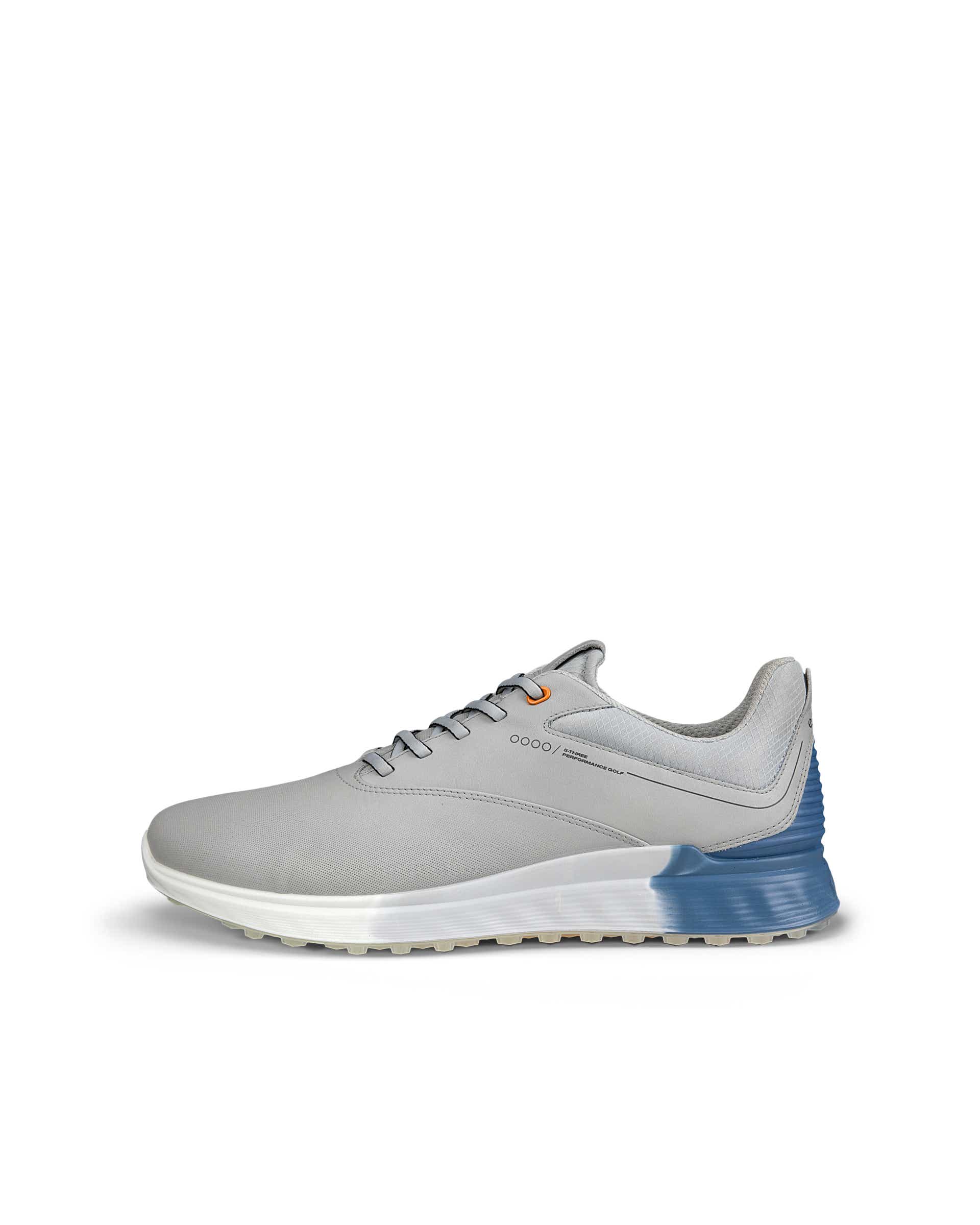 ECCO Performance Golf シューズ(男性用) ECCO Golf S Three メンズ レザーGore-Texゴルフシューズ | グレー