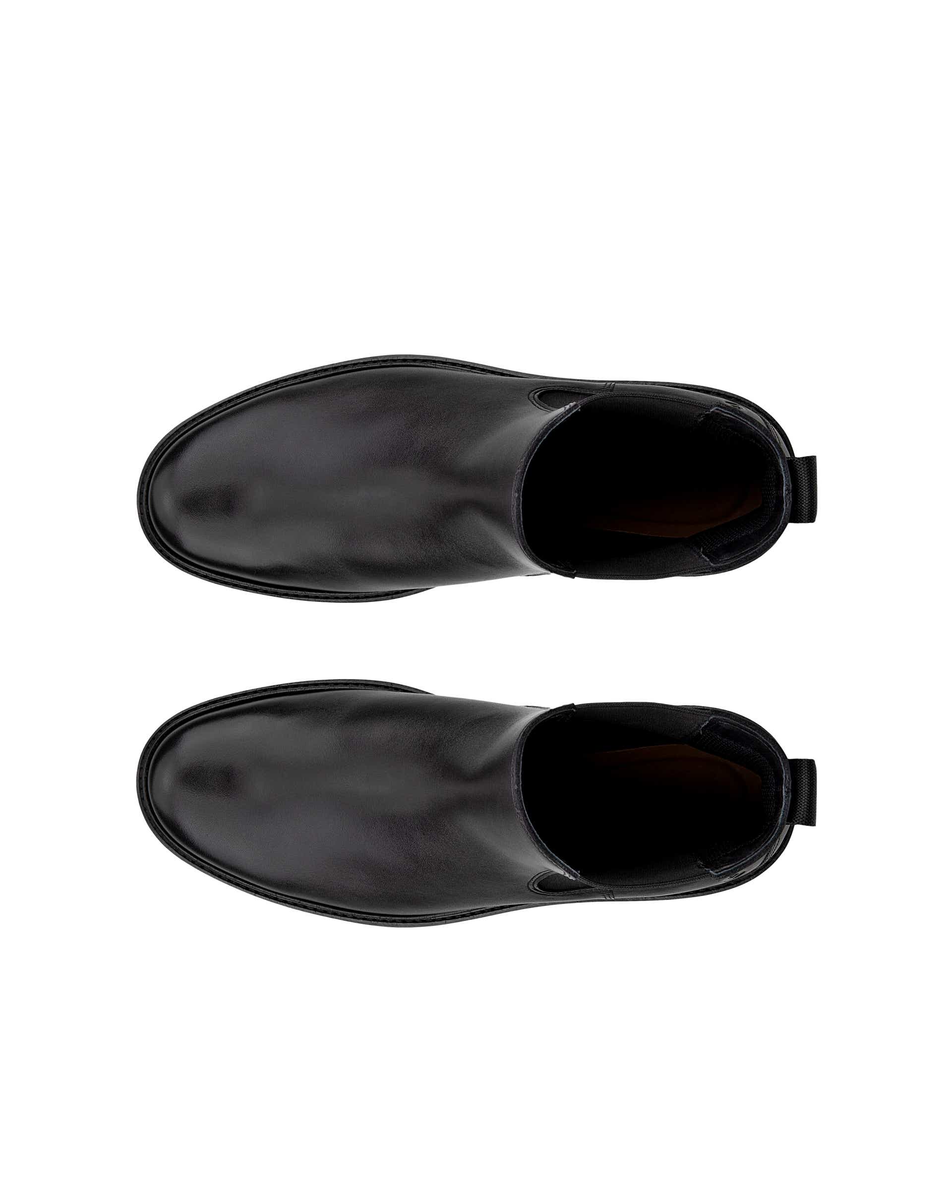 ECCO® Metropole London muške kožne Chelsea čizme - Crna - Top left pair